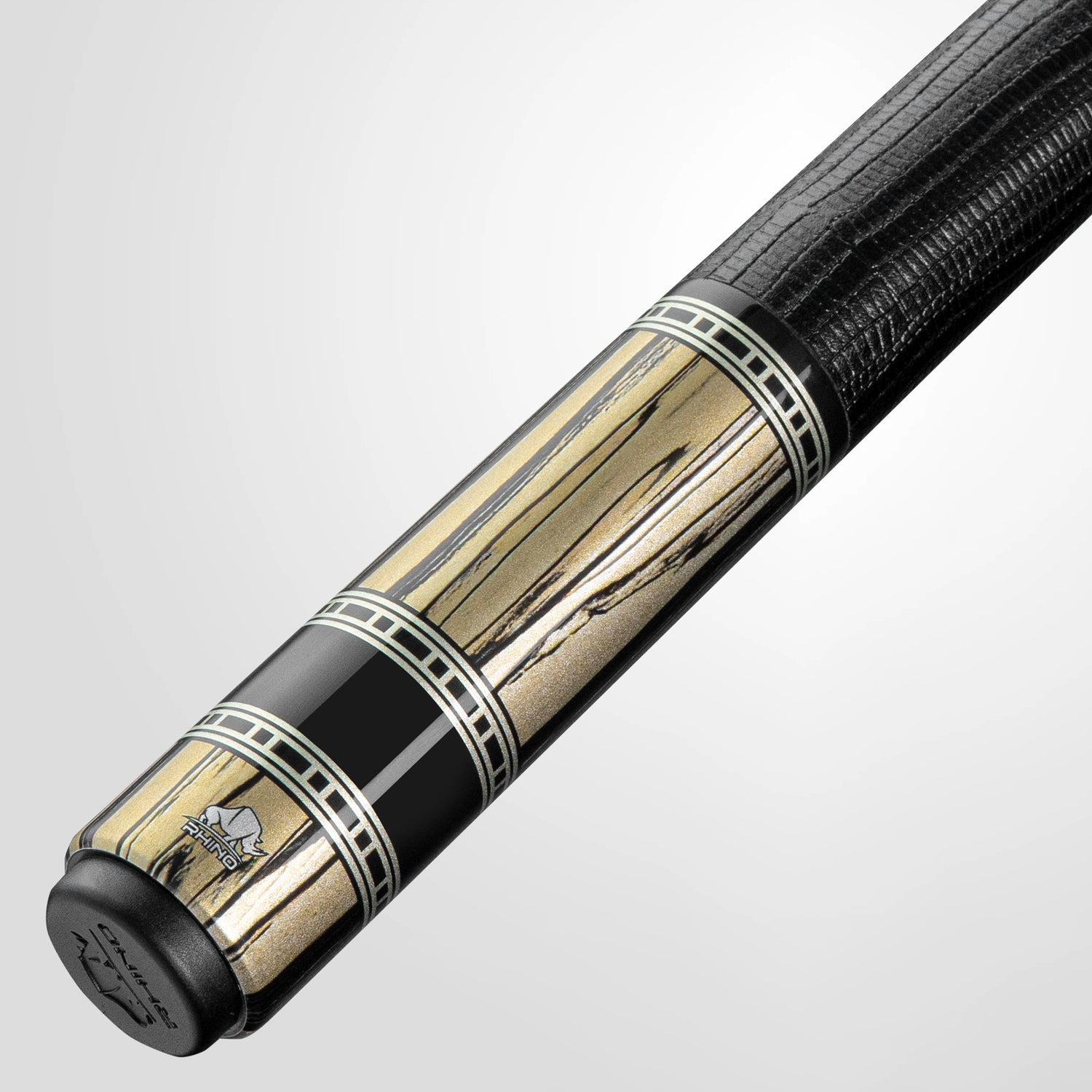 Rhino RETRÔ Pale Moon Ebony - Tay cầm da Microfiber cao cấp vân Kỳ Đà