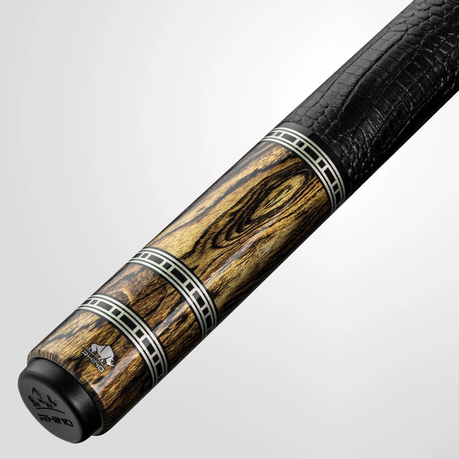 Rhino RETRÔ Bocote - Tay cầm da Microfiber cao cấp vân Cá Sấu