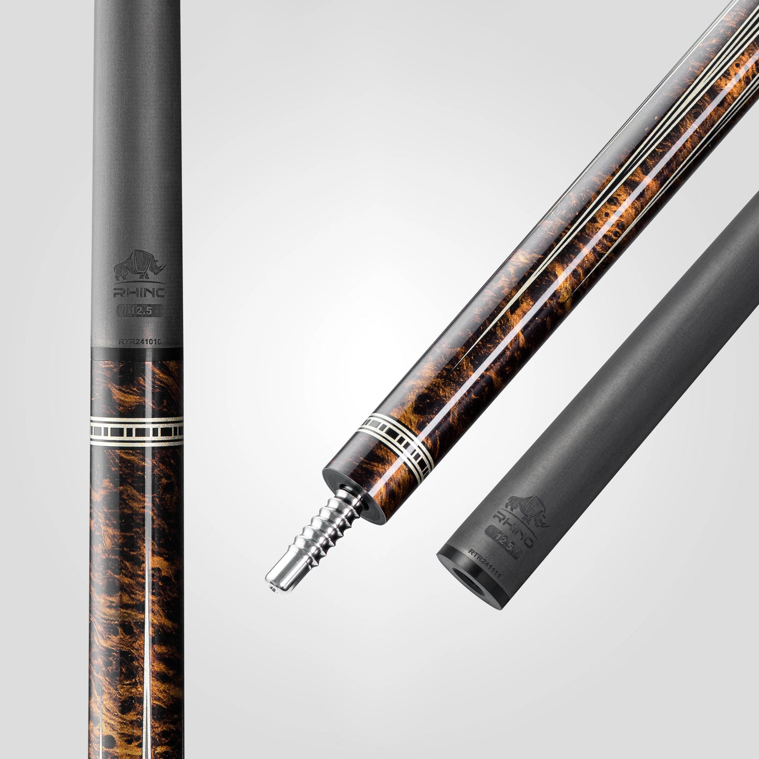 Rhino RETRÔ Thuya - Tay cầm da Microfiber cao cấp vân Kỳ Đà