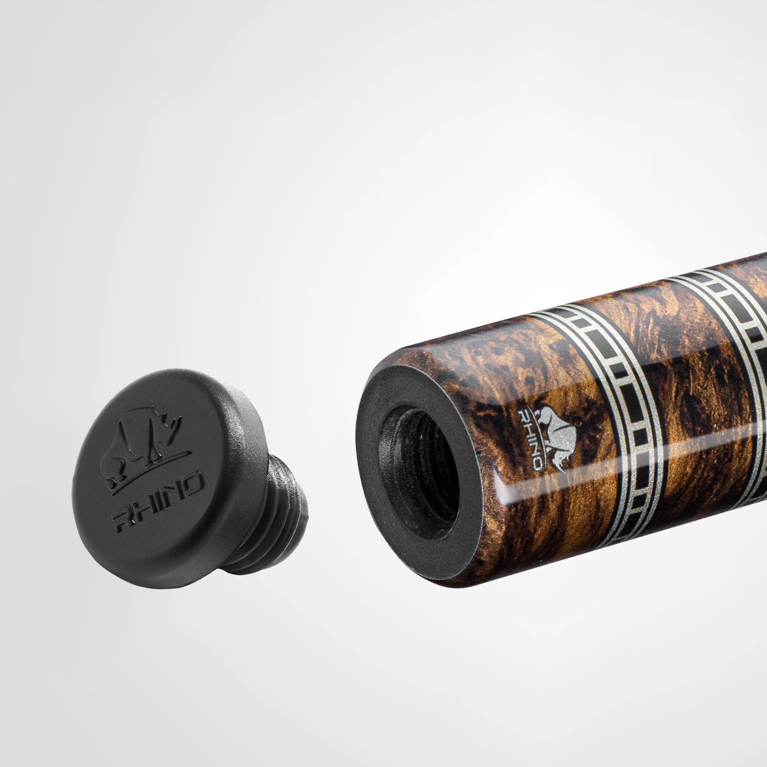 Rhino RETRÔ Thuya - Tay cầm da Microfiber cao cấp vân Cá Sấu