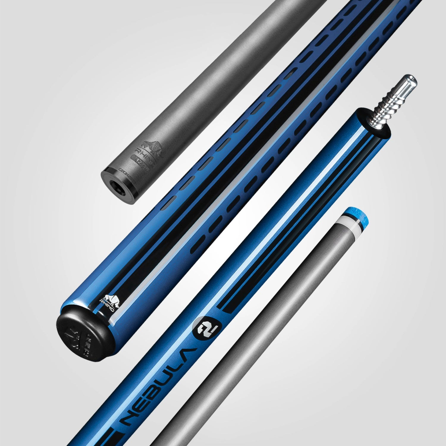 Nebula 2 Pool Cue - Sky Blue
