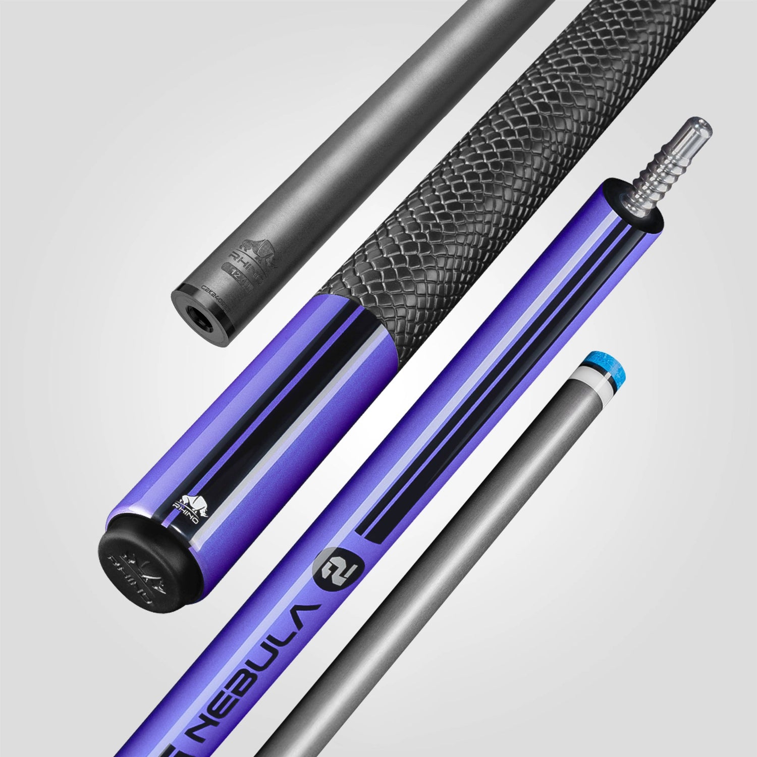 Nebula 2 Pool Cue - Amethyst Purple - Tay cầm Sport