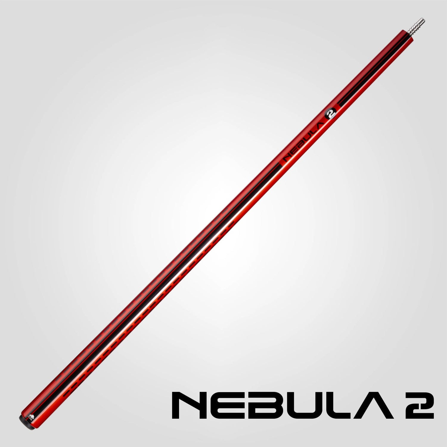 Nebula 2 Pool Cue - Crimson Red
