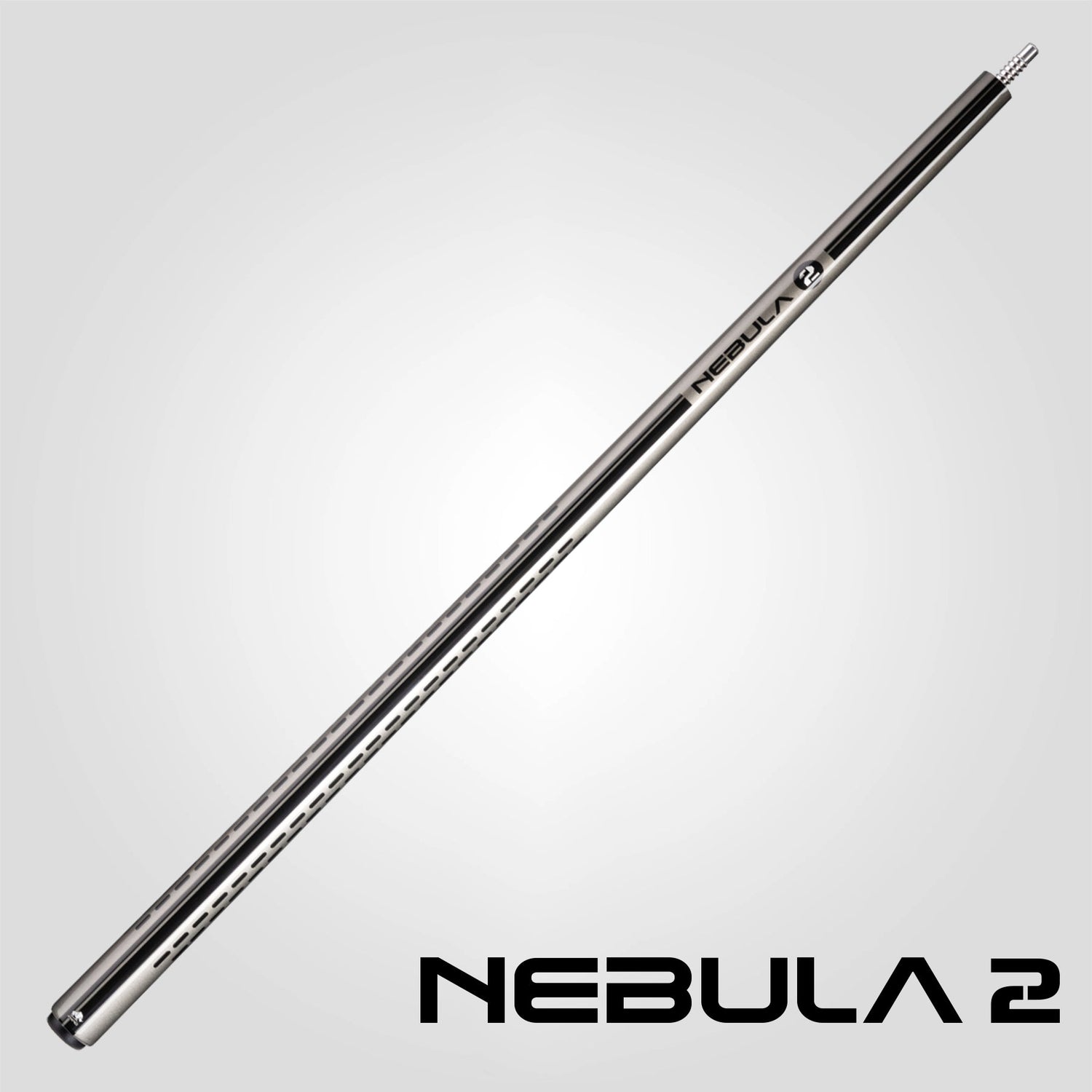 Nebula 2 Pool Cue - Charcoal Gray
