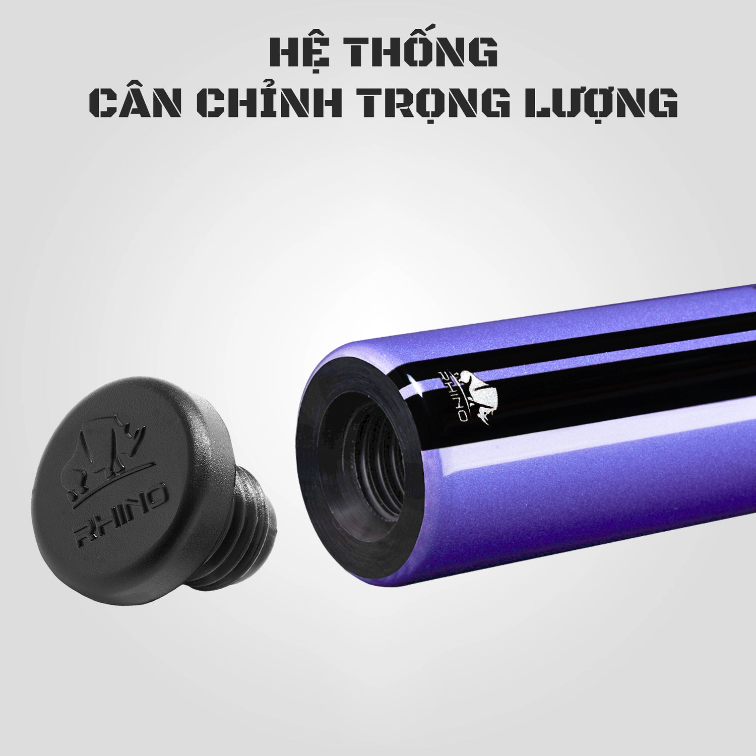 GẬY ĐÁNH NEBULA 2 AMETHYST PURPLE - TAY CẦM SPORT