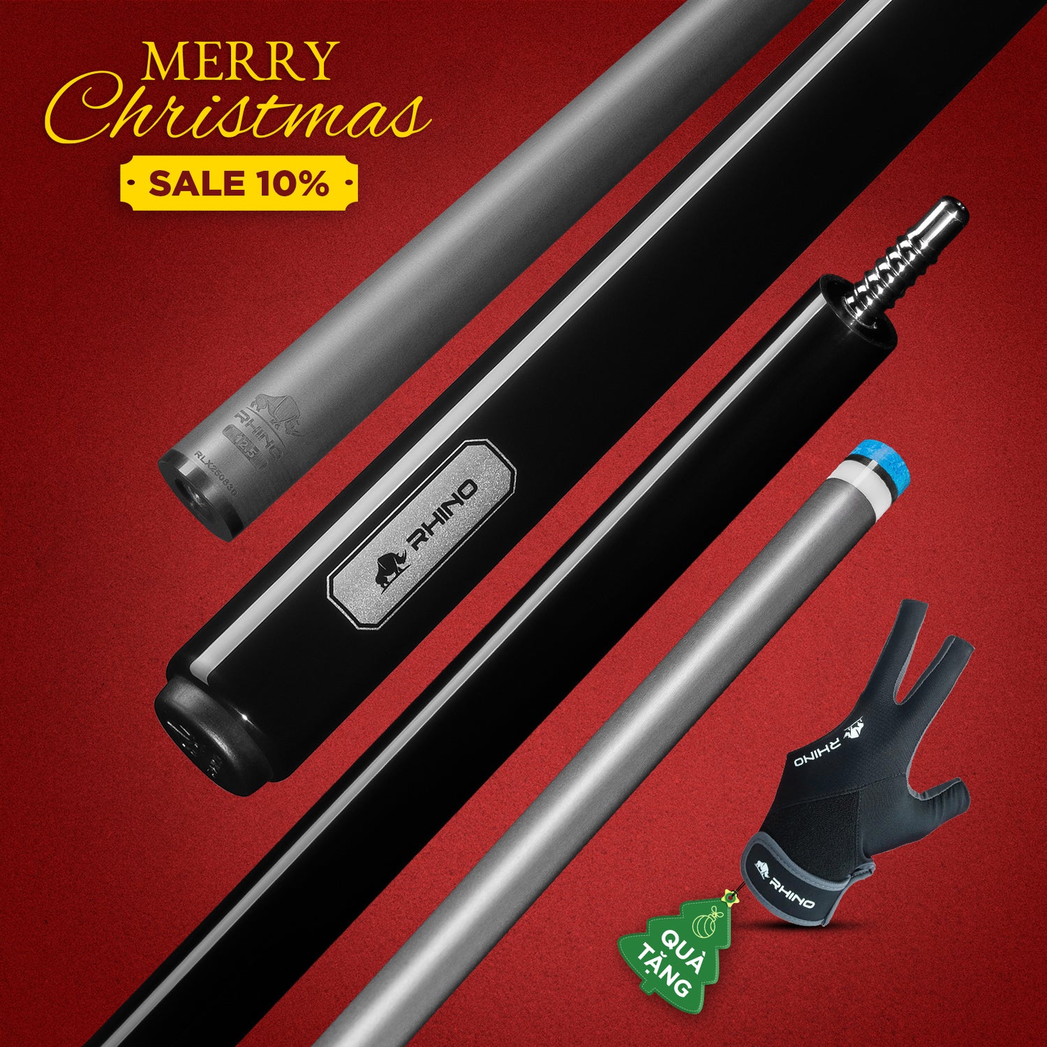 GẬY ĐÁNH LUMINAX - JET BLACK