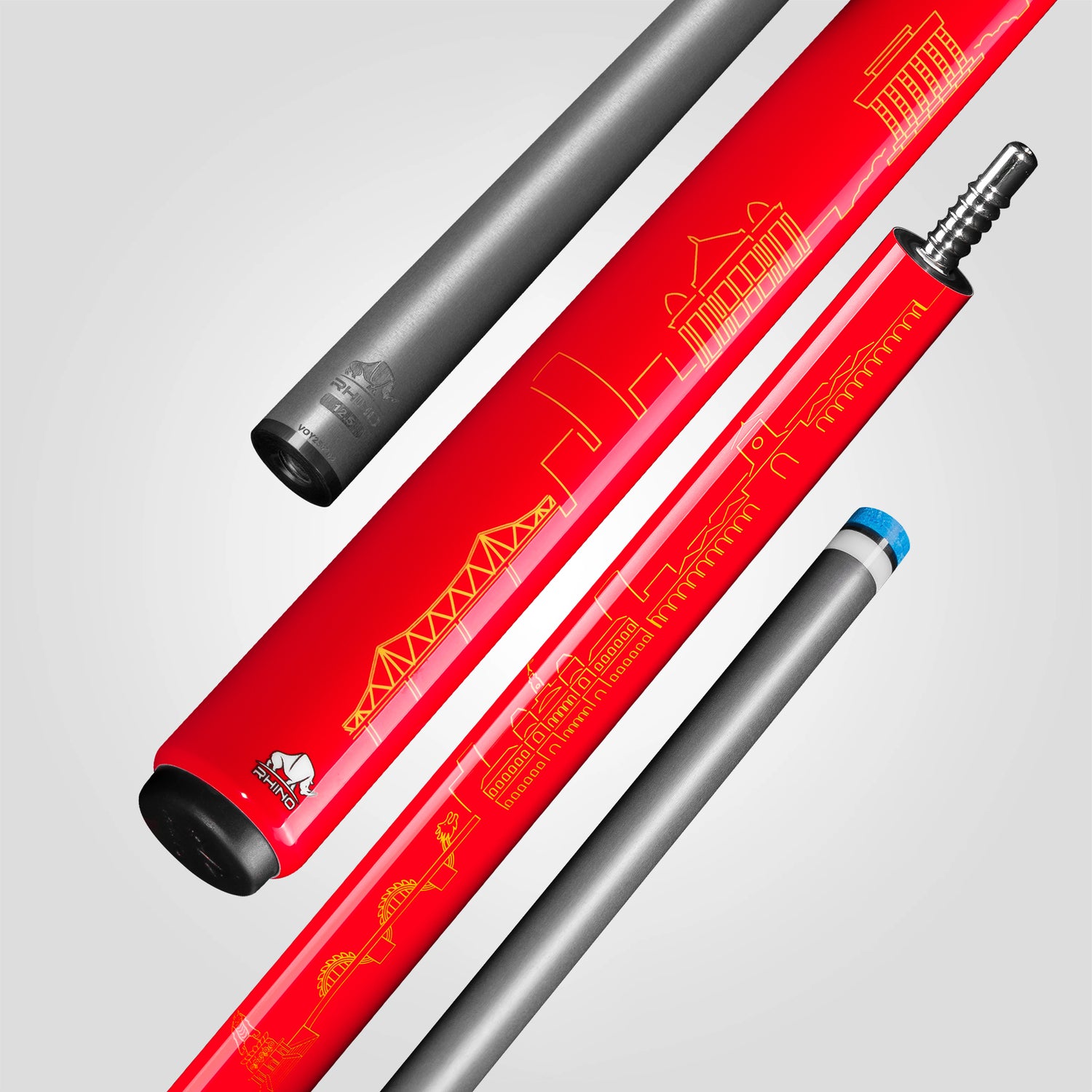 Gậy đánh RHINO TÔI YÊU VIỆT NAM - ĐỎ