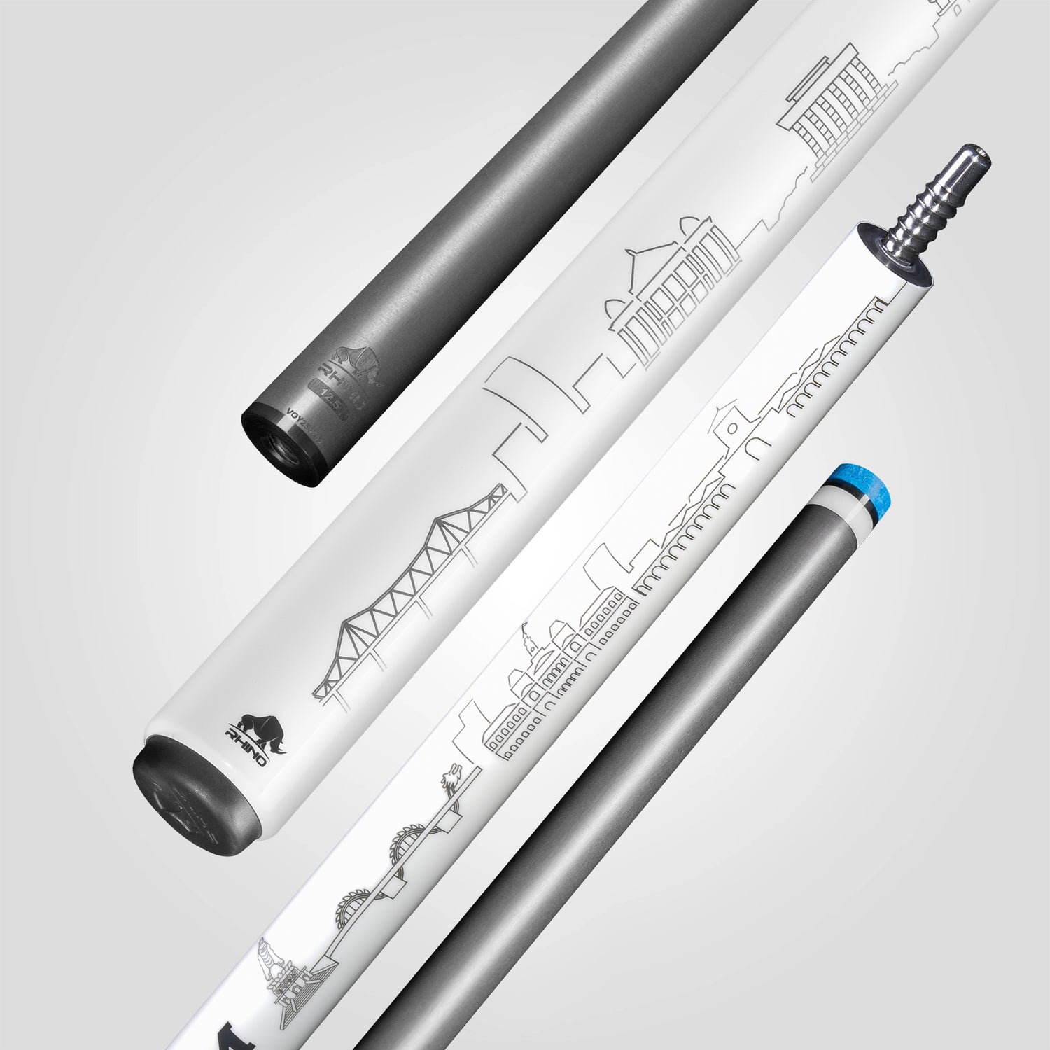 Gậy đánh RHINO TÔI YÊU VIỆT NAM - TRẮNG