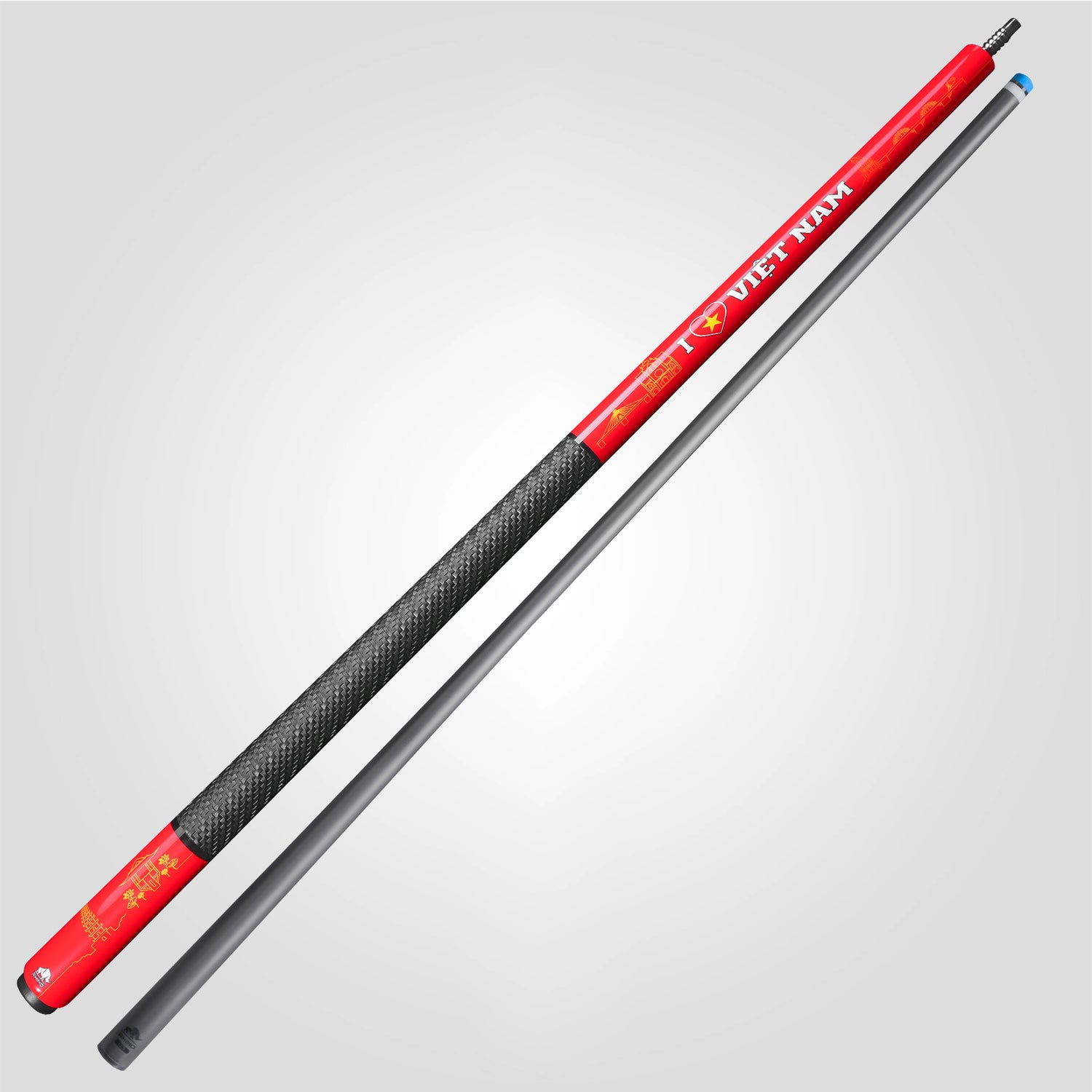 Gậy đánh RHINO TÔI YÊU VIỆT NAM - ĐỎ - TAY CẦM SPORT