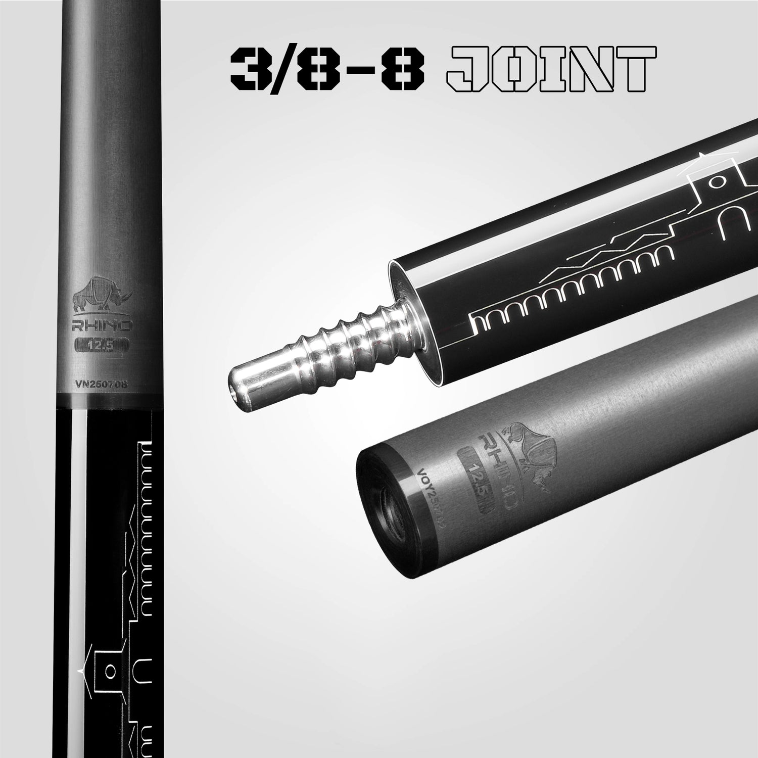 Gậy đánh RHINO TÔI YÊU VIỆT NAM - ĐEN