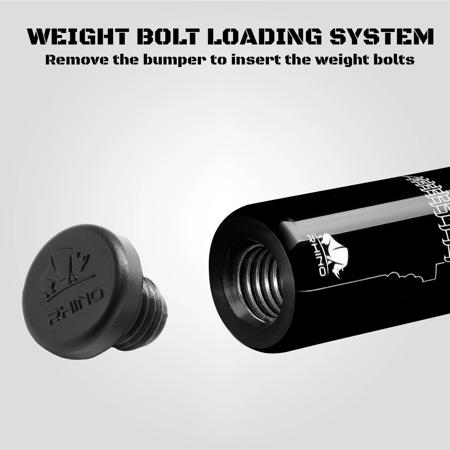 Gậy đánh RHINO TÔI YÊU VIỆT NAM - ĐEN - TAY CẦM SPORT