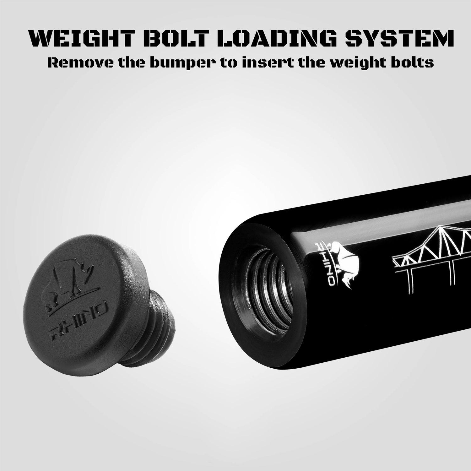 Gậy đánh RHINO TÔI YÊU VIỆT NAM - ĐEN