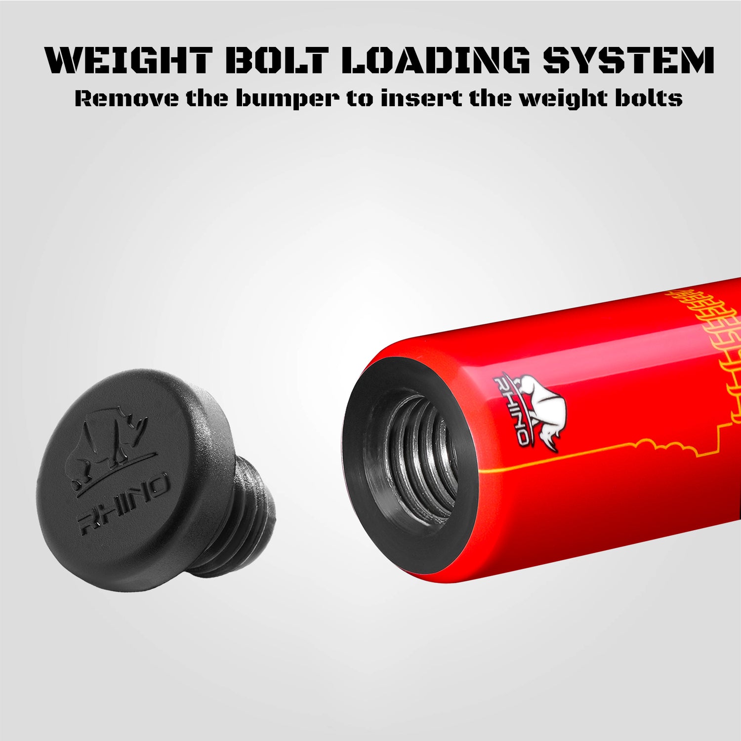 Gậy đánh RHINO TÔI YÊU VIỆT NAM - ĐỎ - TAY CẦM SPORT