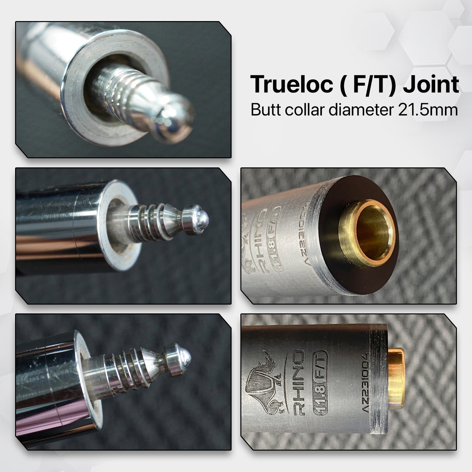 Ngọn Pool Rhino Carbon - Ren Trueloc F/T