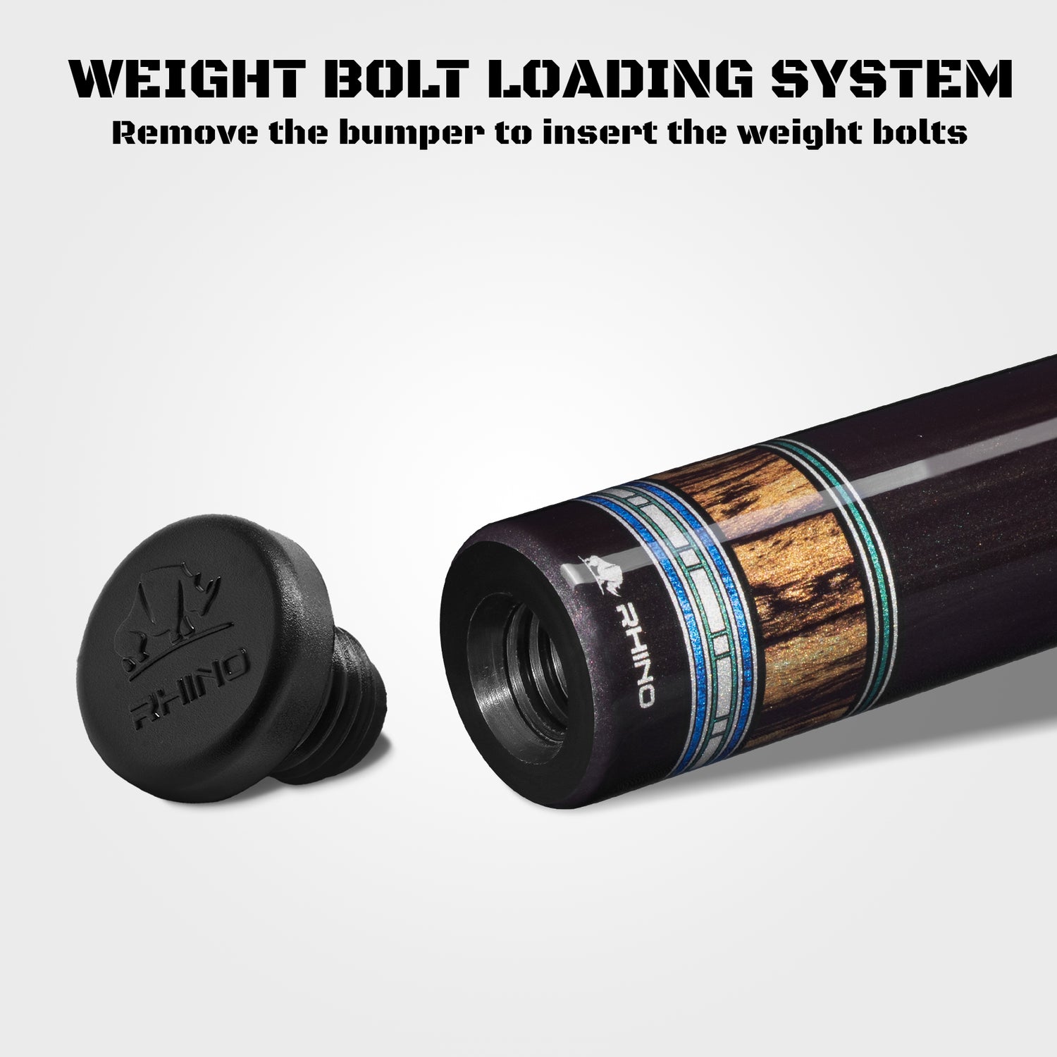 GẬY ĐÁNH RHINO MUST MU4 VERDE MULTIVENEER