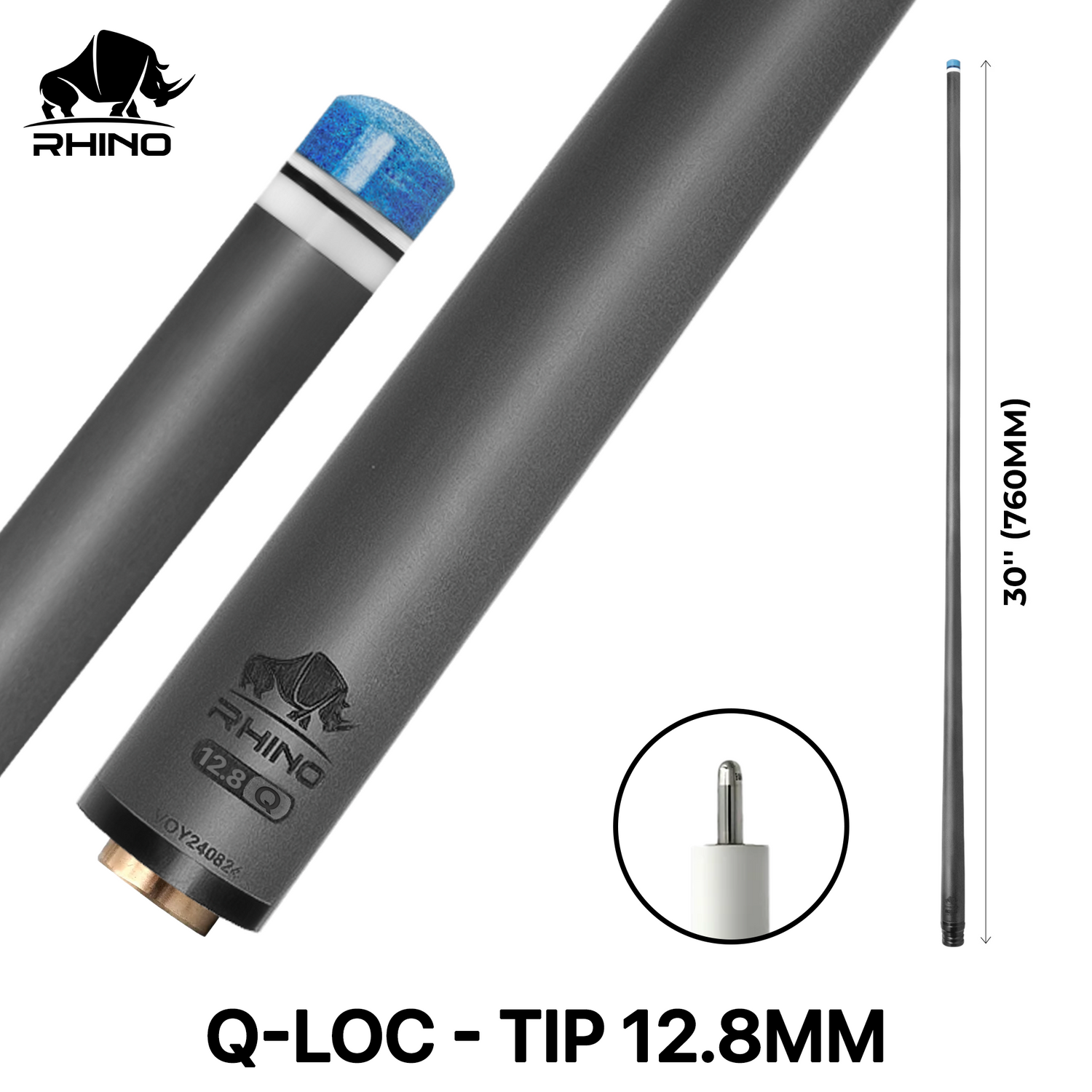 Ngọn Pool Rhino Carbon - Ren Q-loc