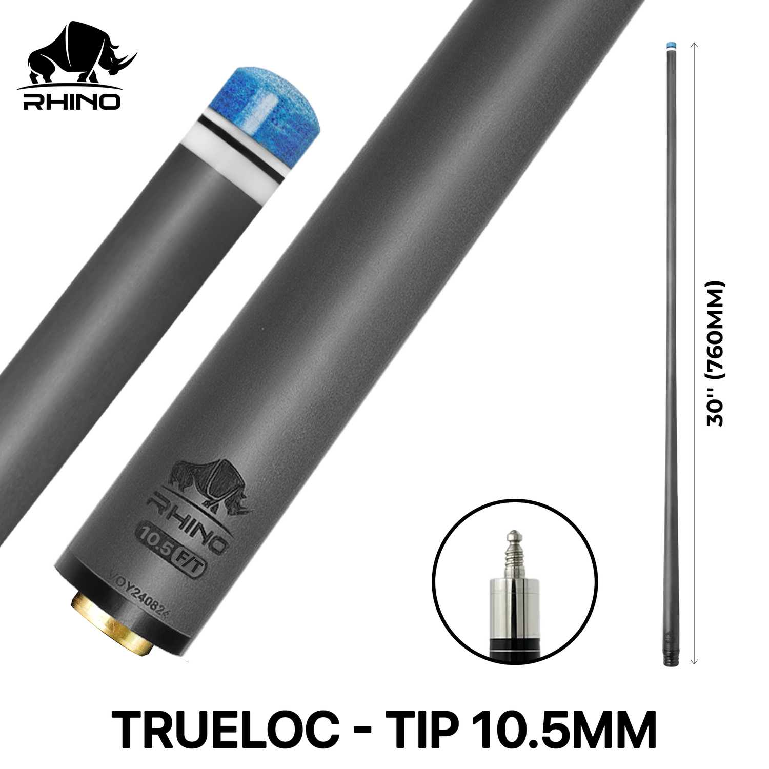 Ngọn Pool Rhino Carbon - Ren Trueloc F/T