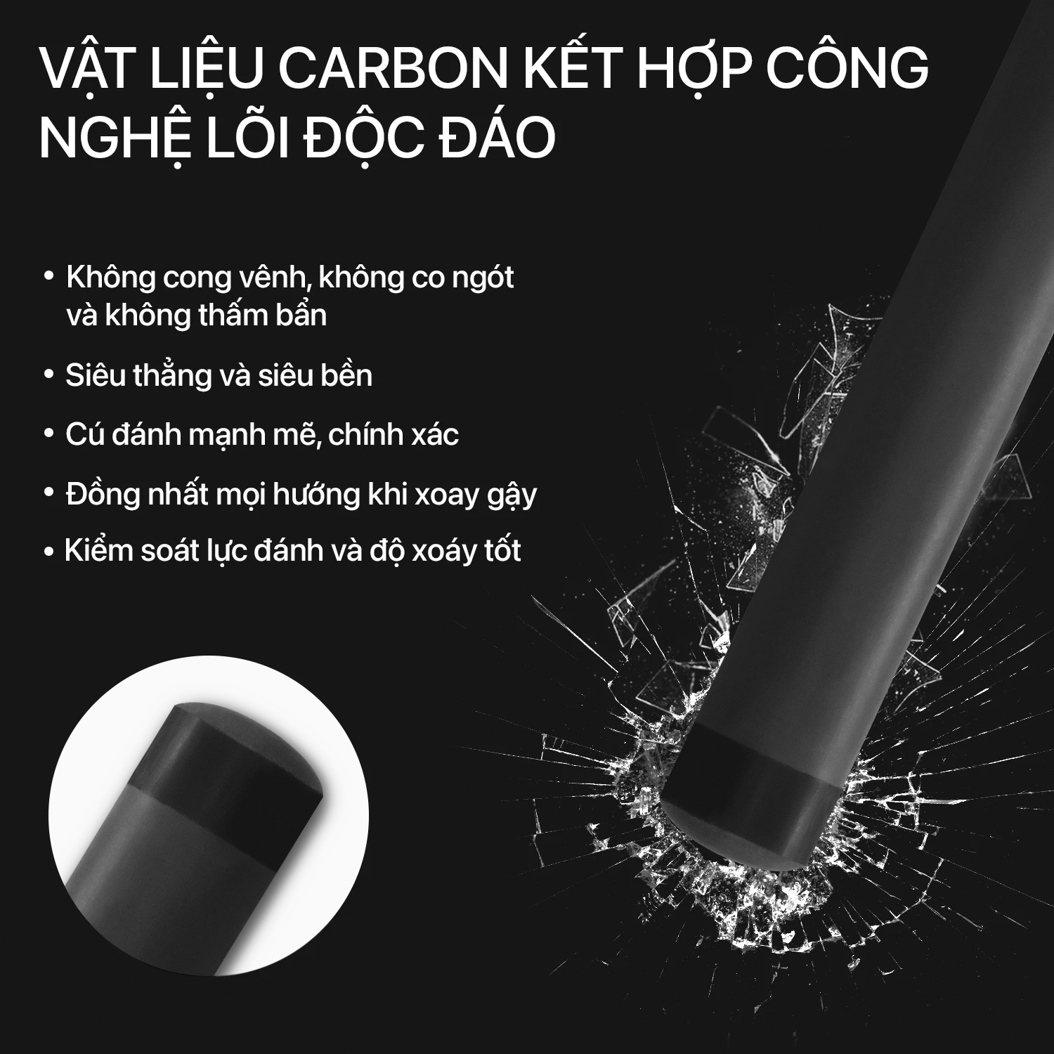 Ngọn Phá Rhino Carbon