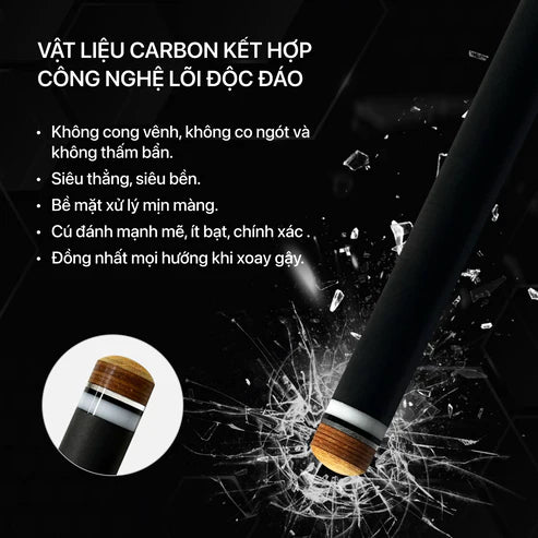 Ngọn Pool Rhino Carbon - Ren Speed Joint (PSJ)