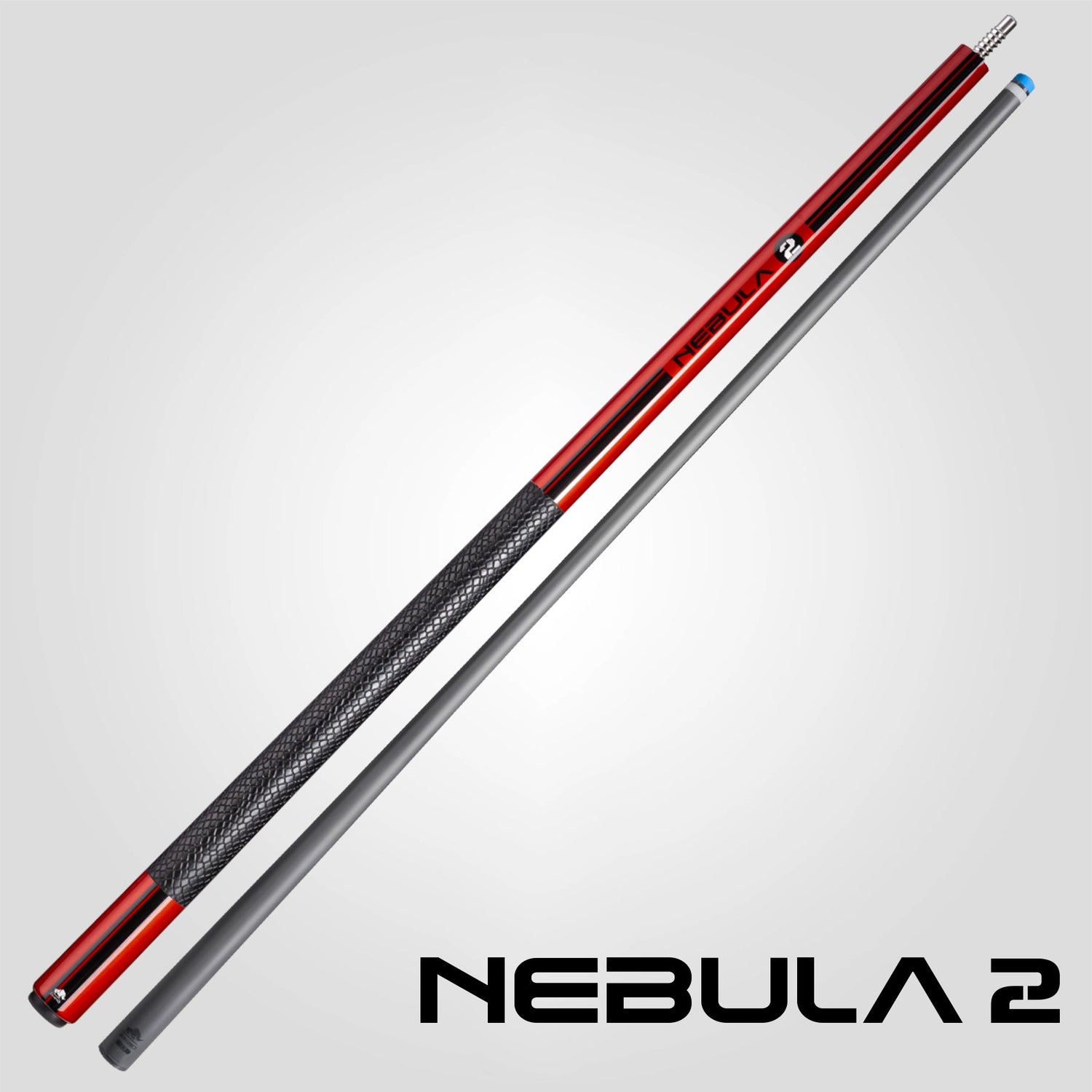 Nebula 2 Pool Cue - Crimson Red - Tay cầm Sport