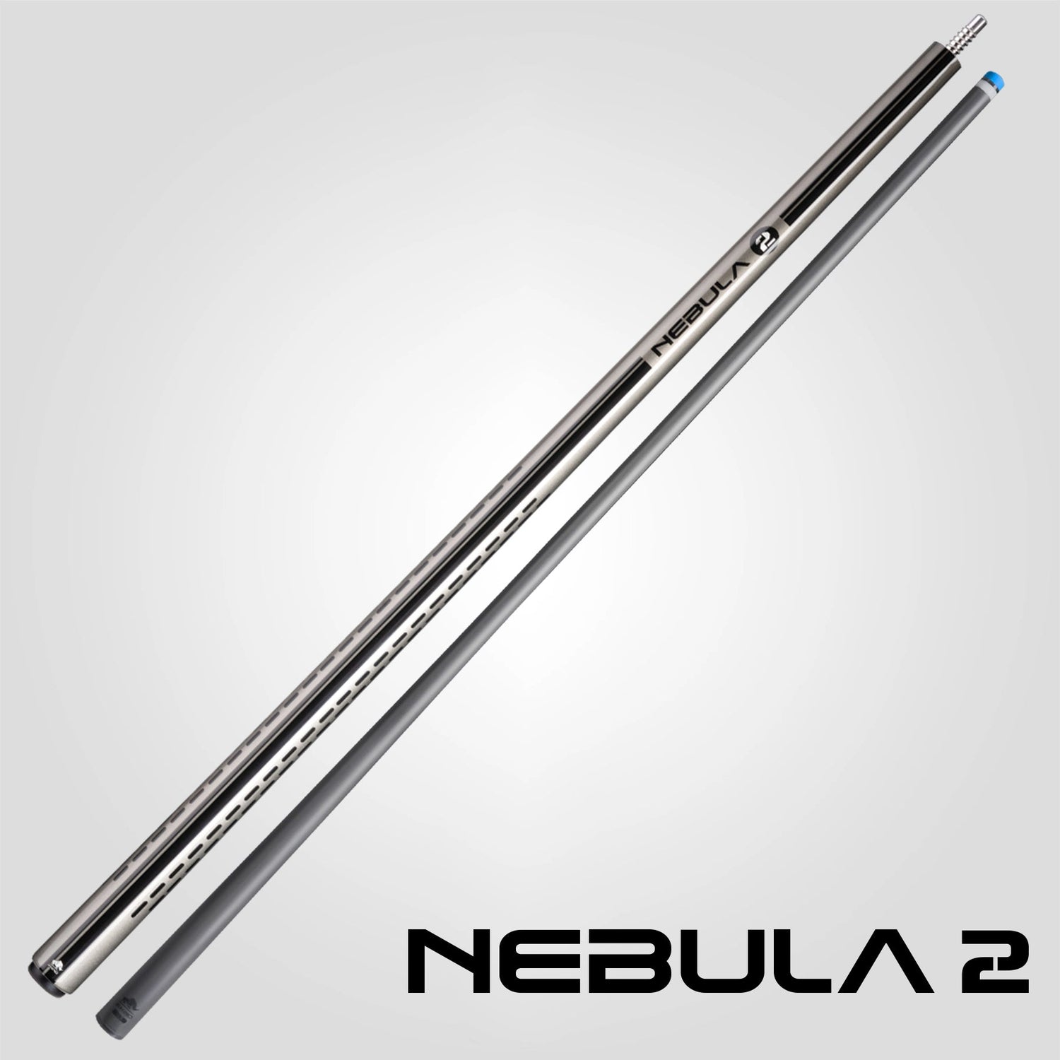 Nebula 2 Pool Cue - Charcoal Gray