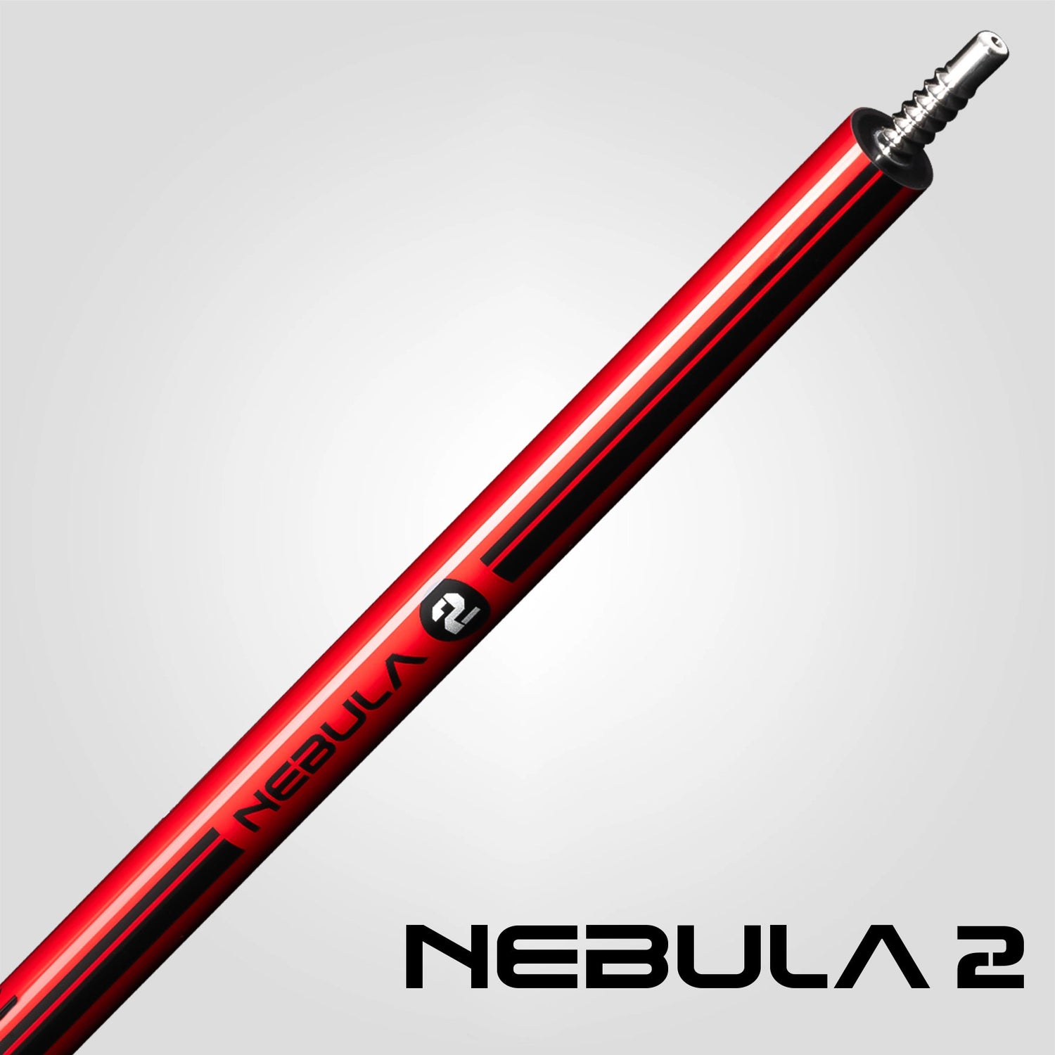 Nebula 2 Pool Cue - Crimson Red