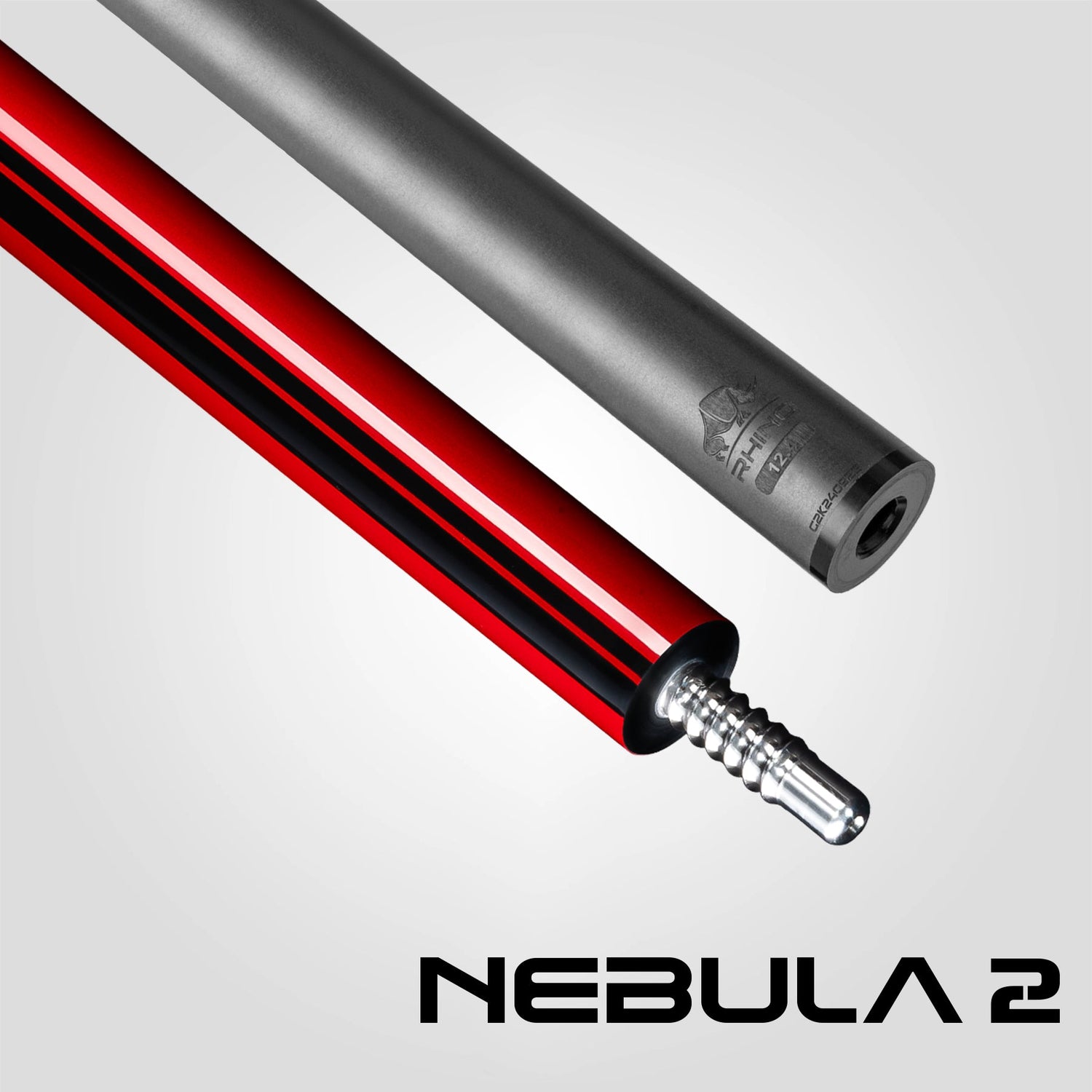 Nebula 2 Pool Cue - Crimson Red - Tay cầm Sport