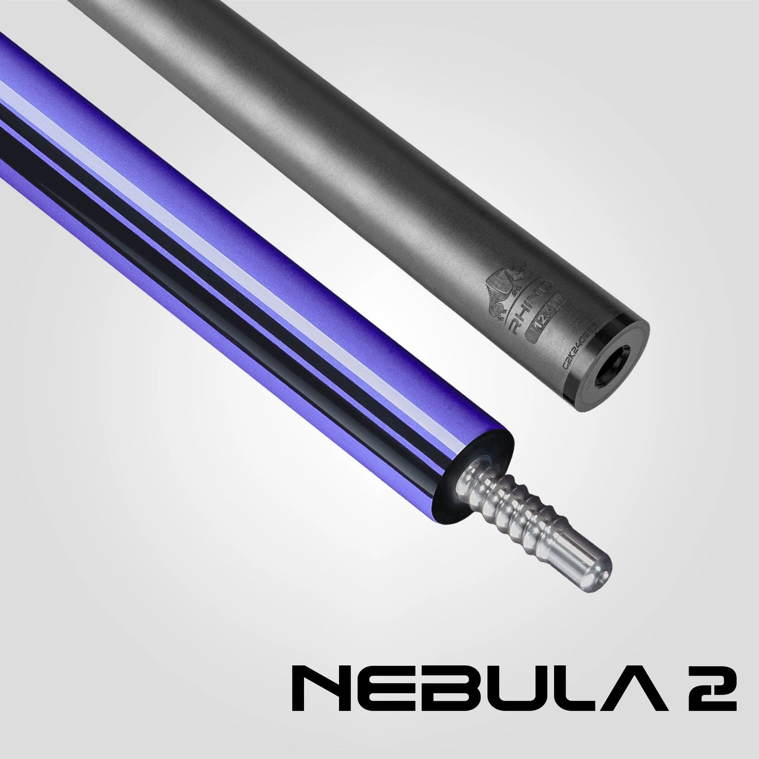 Nebula 2 Pool Cue - Amethyst Purple