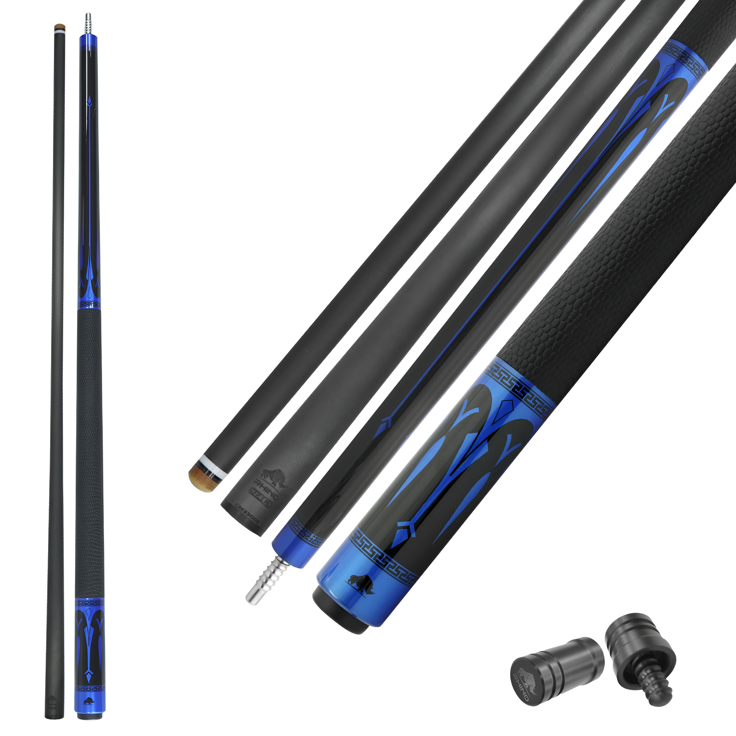 Bộ Cơ Rhino ECLIPSE Series - Blue (Ren Radial) - Đường kính Tip 12.4 mm