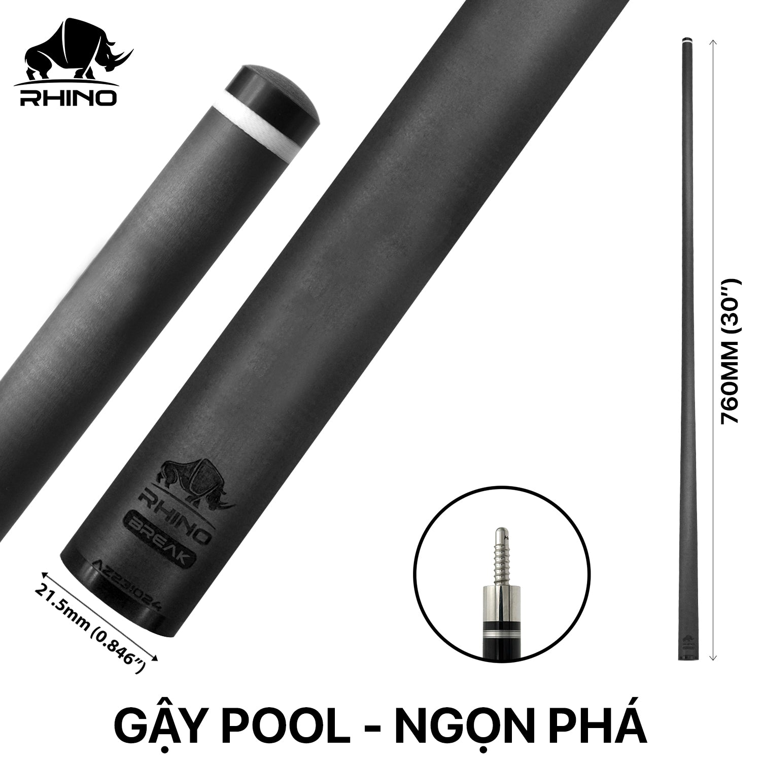 Ngọn Phá Rhino Carbon