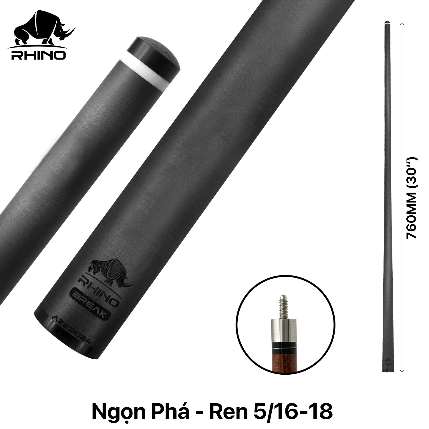 Ngọn Phá Rhino Carbon