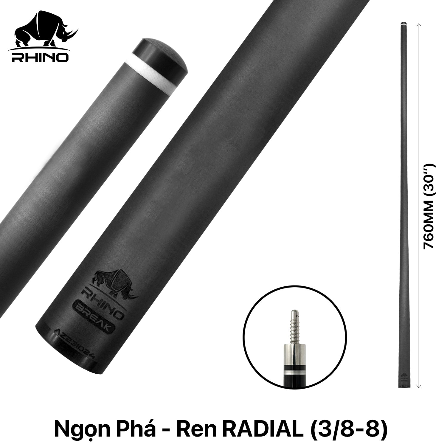 Ngọn Phá Rhino Carbon