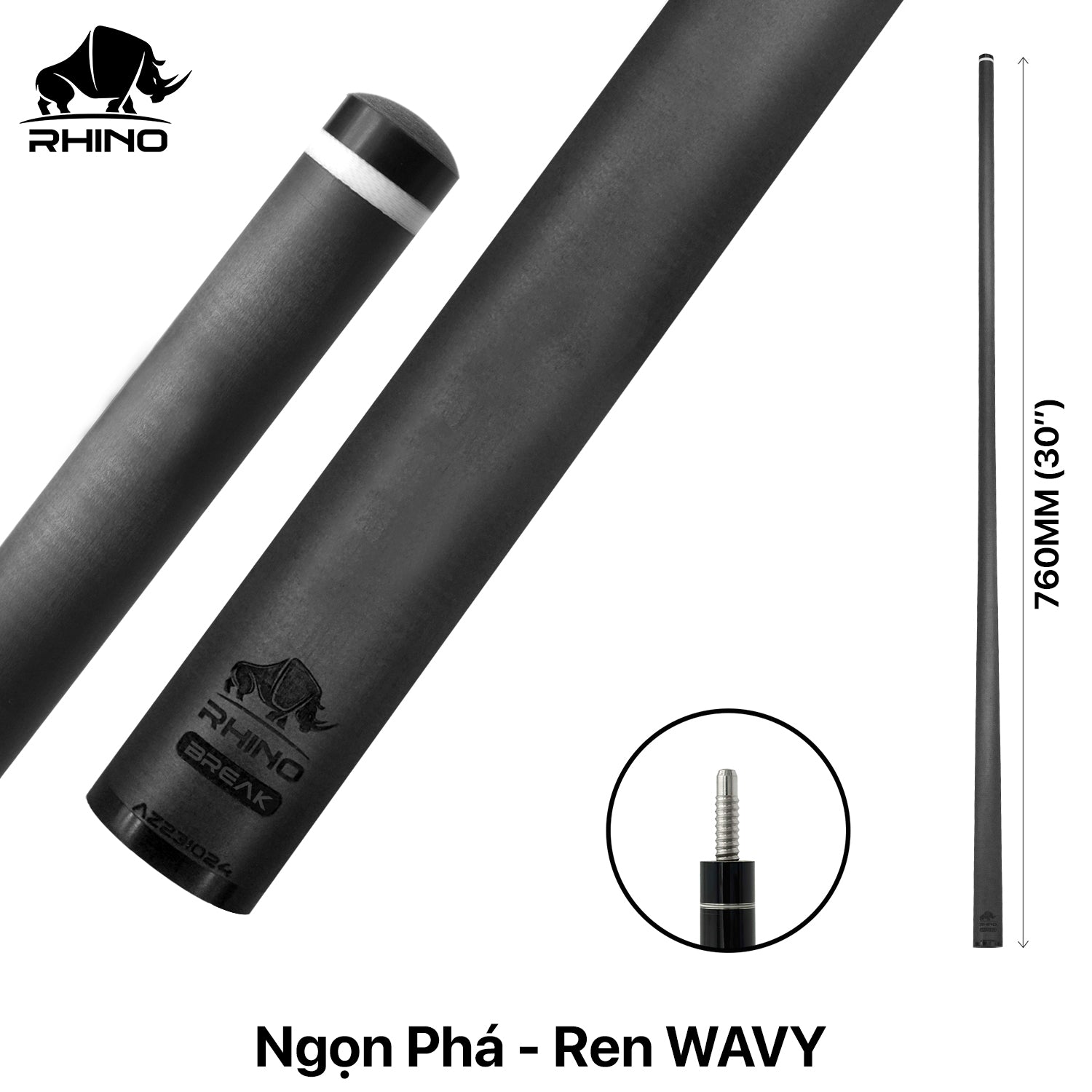 Ngọn Phá Rhino Carbon