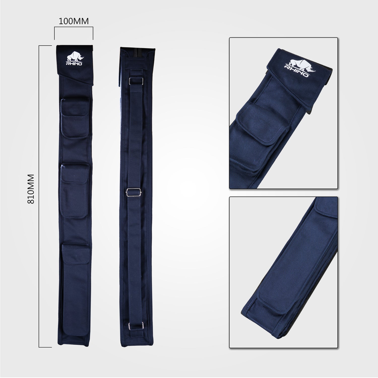 BAO CƠ MÊM RHINO 1X2 - NAVY