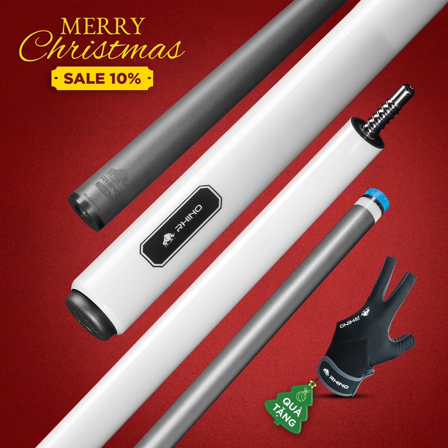 GẬY ĐÁNH LUMINAX - WHITE PEARL