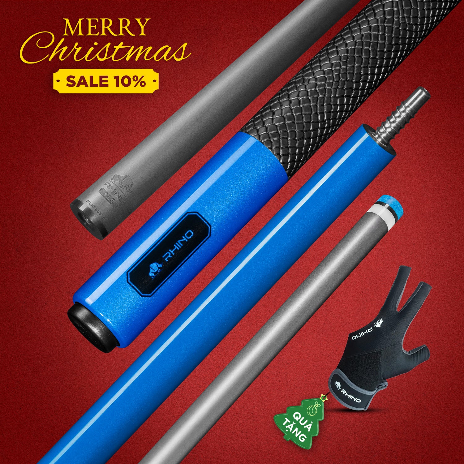 GẬY ĐÁNH LUMINAX - OCEAN BLUE - TAY CẦM SPORT