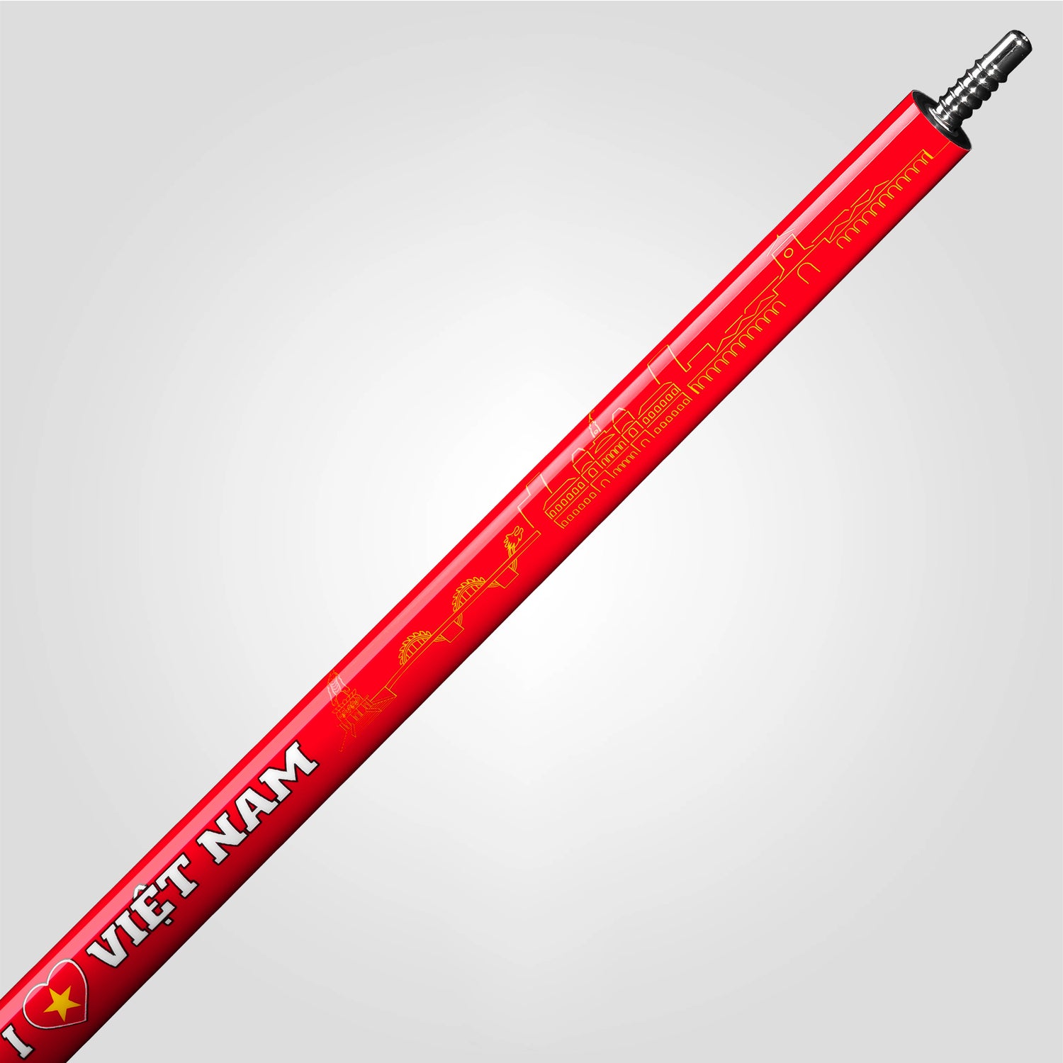 Gậy đánh RHINO TÔI YÊU VIỆT NAM - ĐỎ