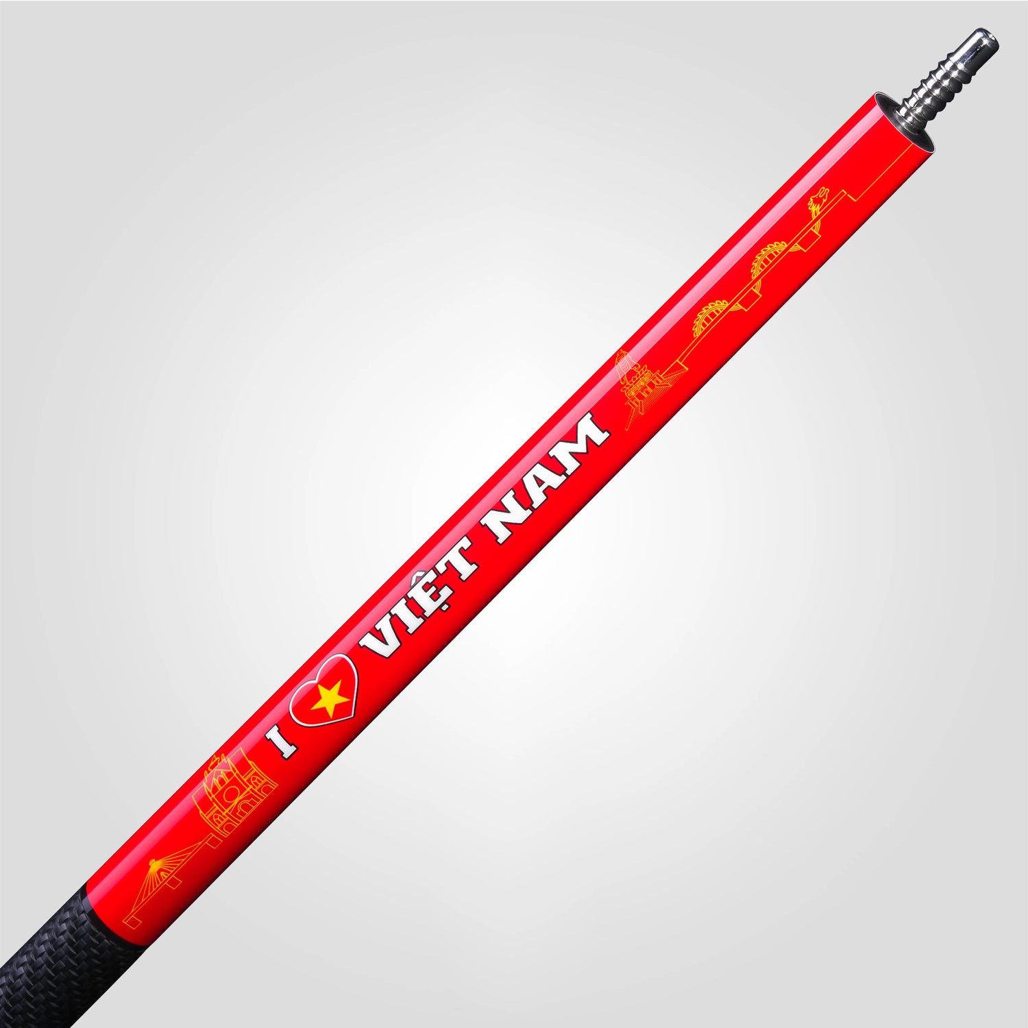 Gậy đánh RHINO TÔI YÊU VIỆT NAM - ĐỎ - TAY CẦM SPORT