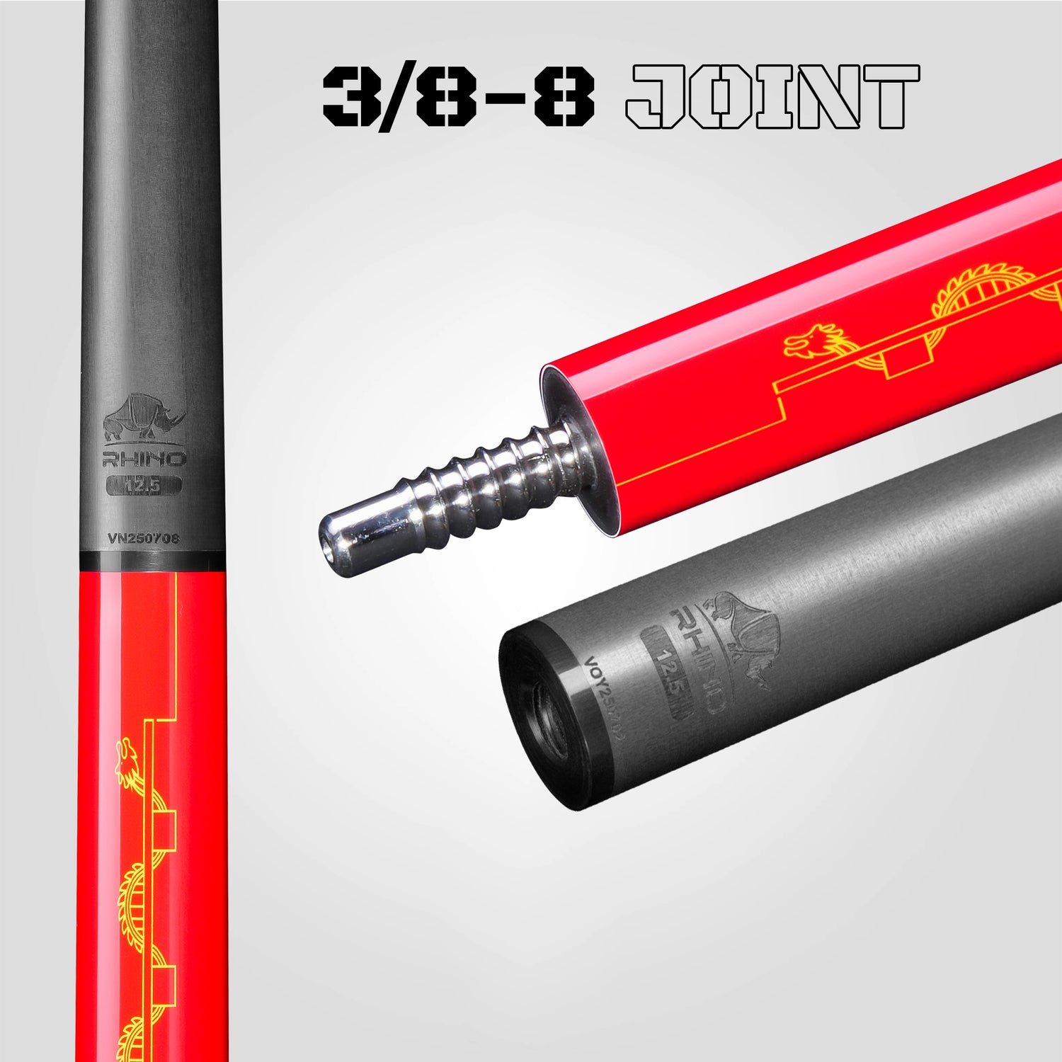 Gậy đánh RHINO TÔI YÊU VIỆT NAM - ĐỎ - TAY CẦM SPORT