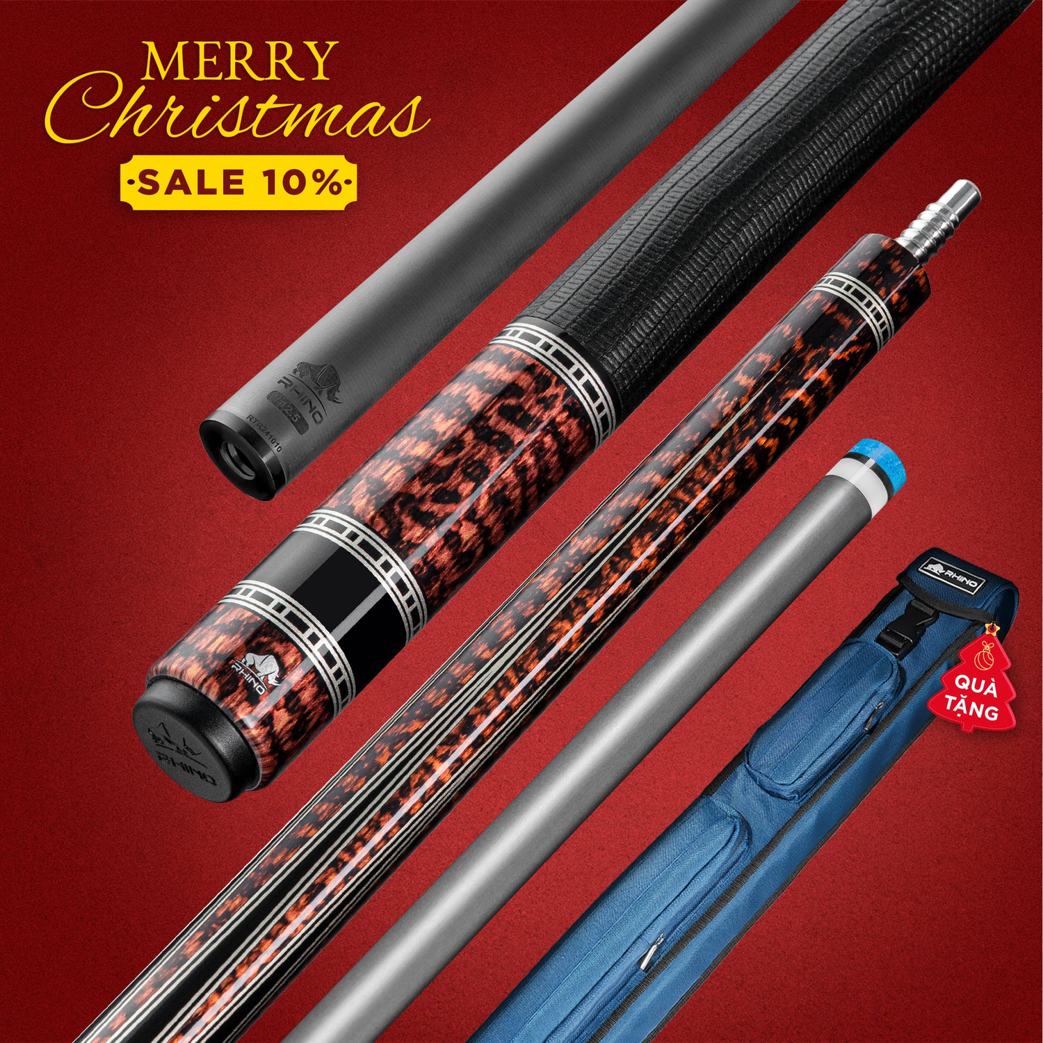 Rhino RETRÔ Snake - Tay cầm da Microfiber cao cấp vân Kỳ Đà