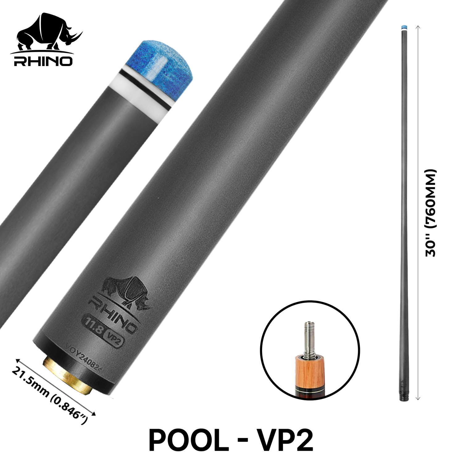 Ngọn Pool Rhino Carbon - Ren VP2