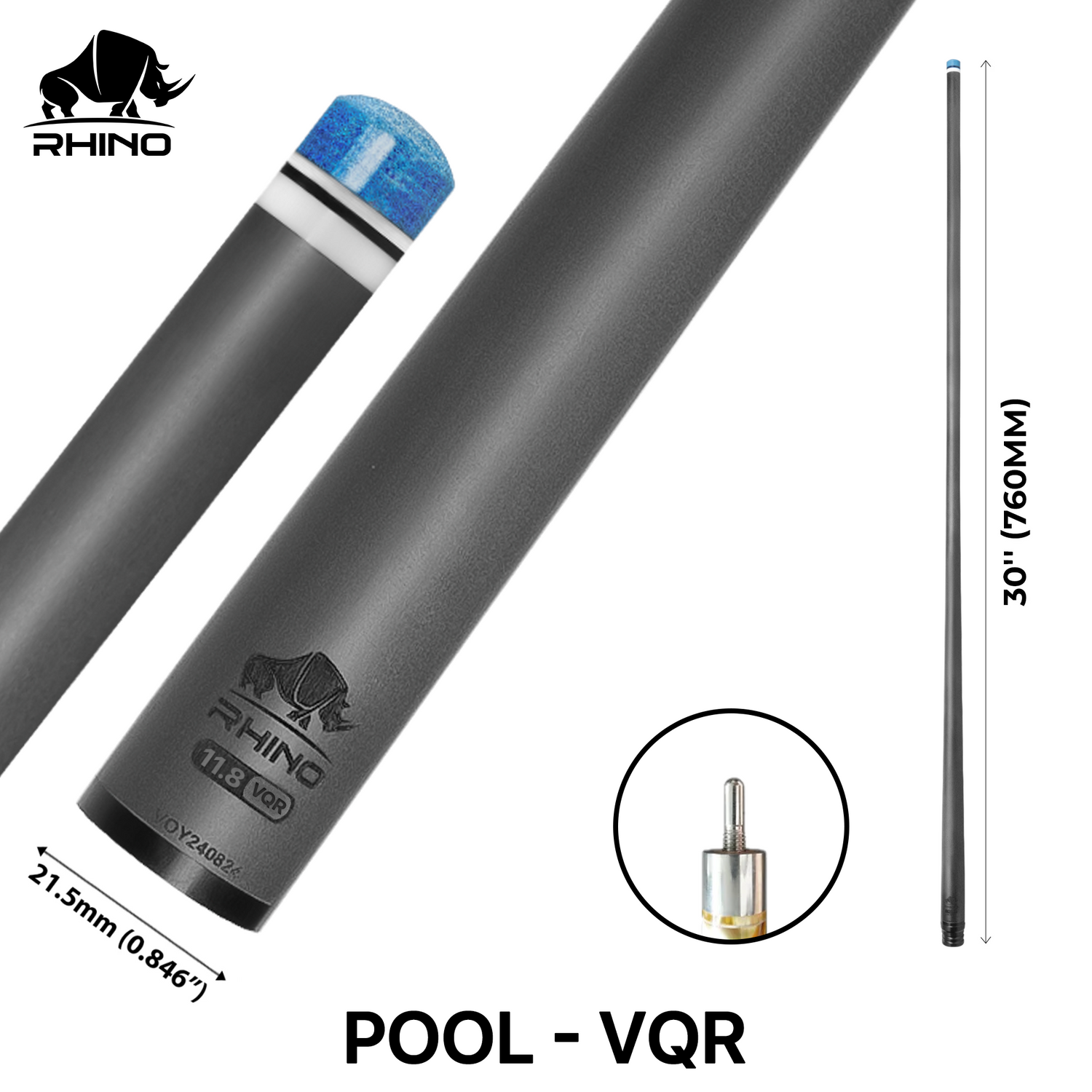 Ngọn Pool Rhino Carbon - Ren VQR