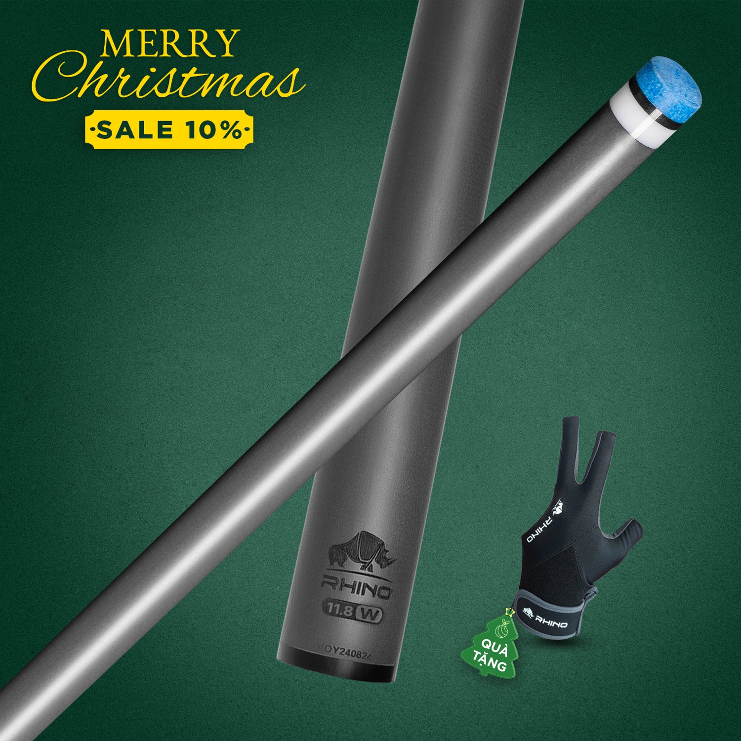 Ngọn Pool Rhino Carbon - Ren Wavy