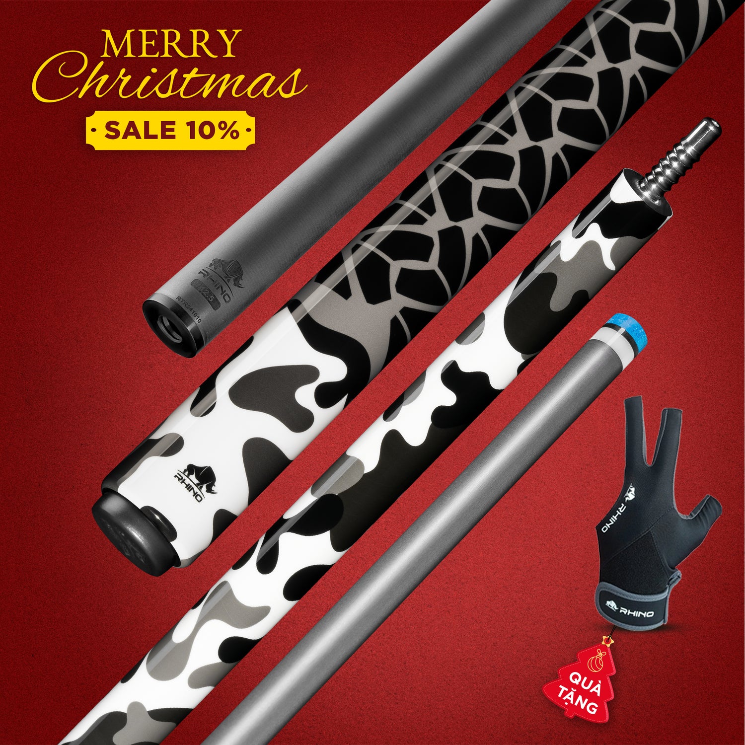 GẬY ĐÁNH  RHINO CAMO - URBAN