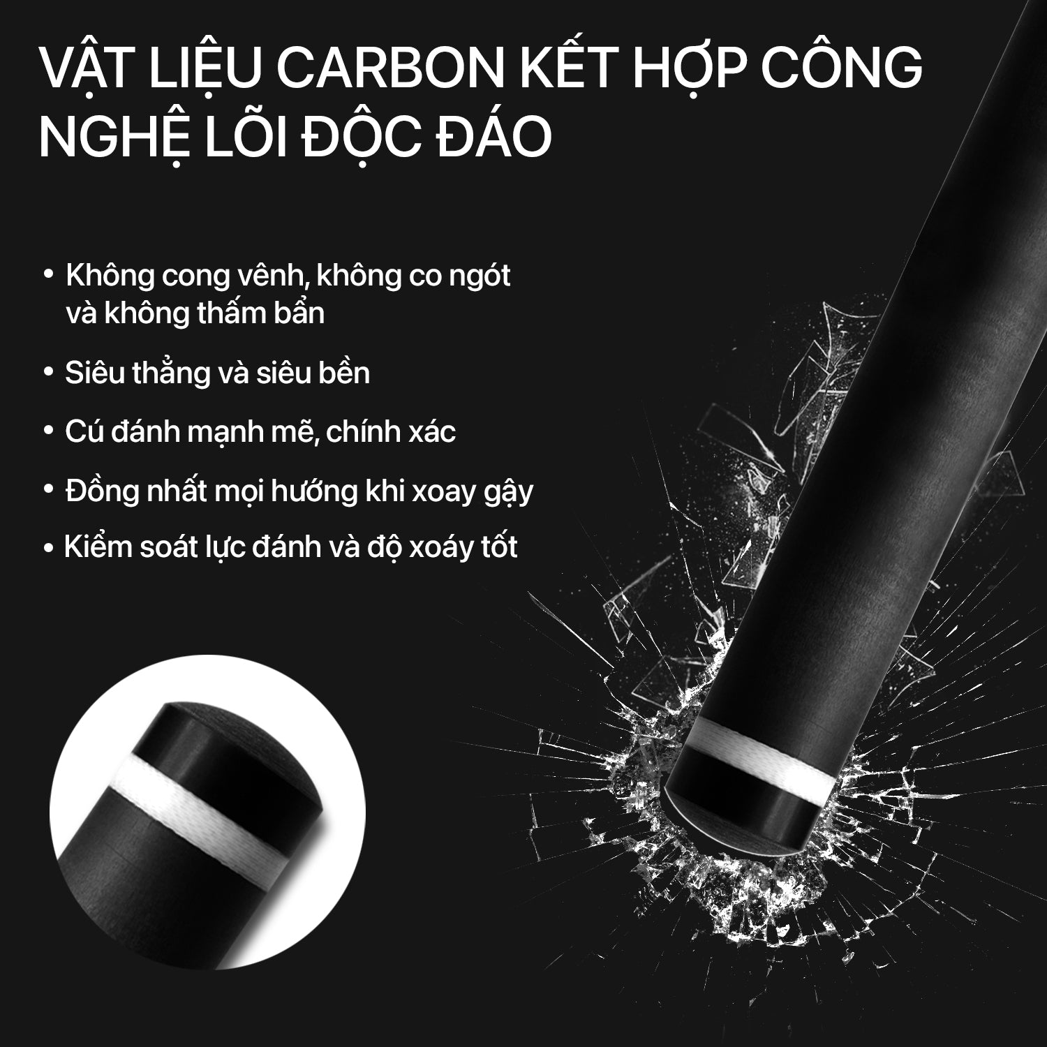 Ngọn Phá Rhino Carbon