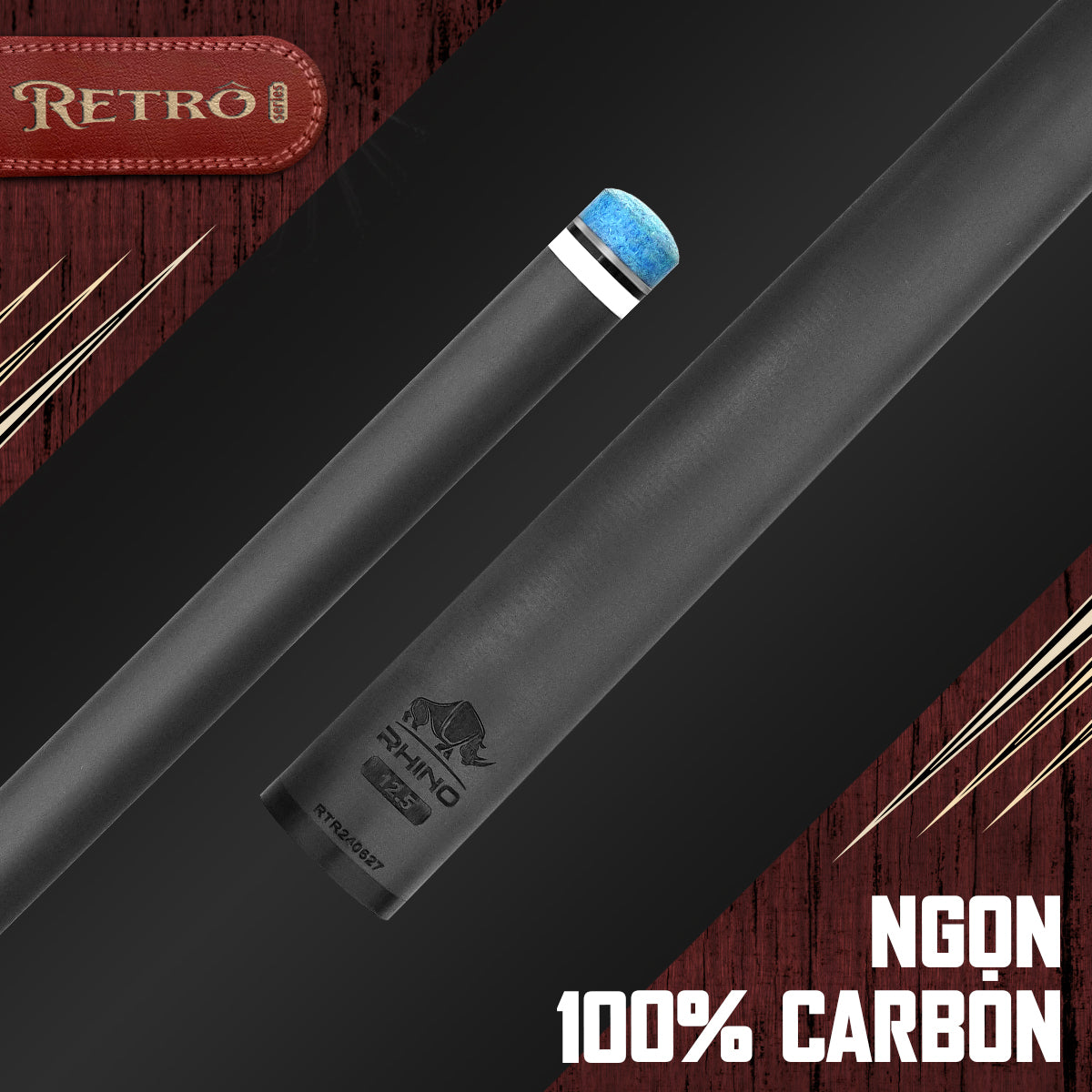 Bộ Cơ Rhino RETRÔ Cocobolo