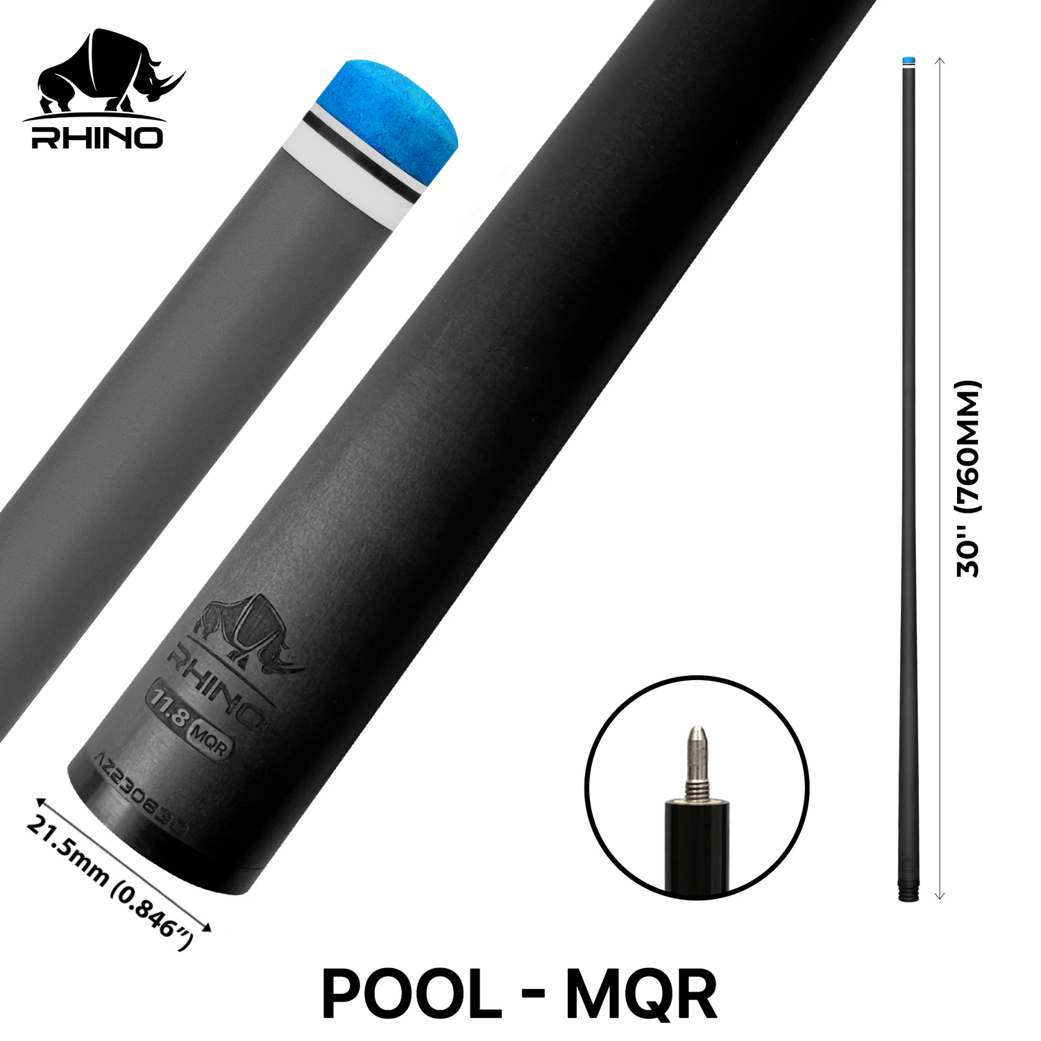 Ngọn Pool Rhino Carbon - Ren MQR