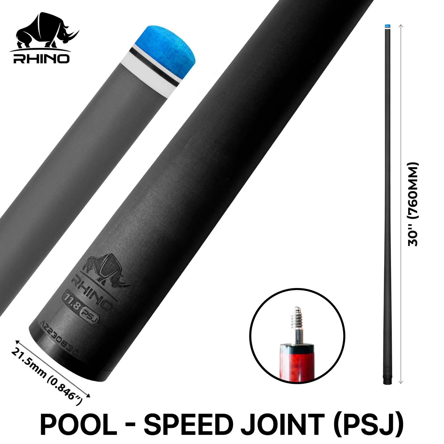 Ngọn Pool Rhino Carbon - Ren Speed Joint (PSJ)