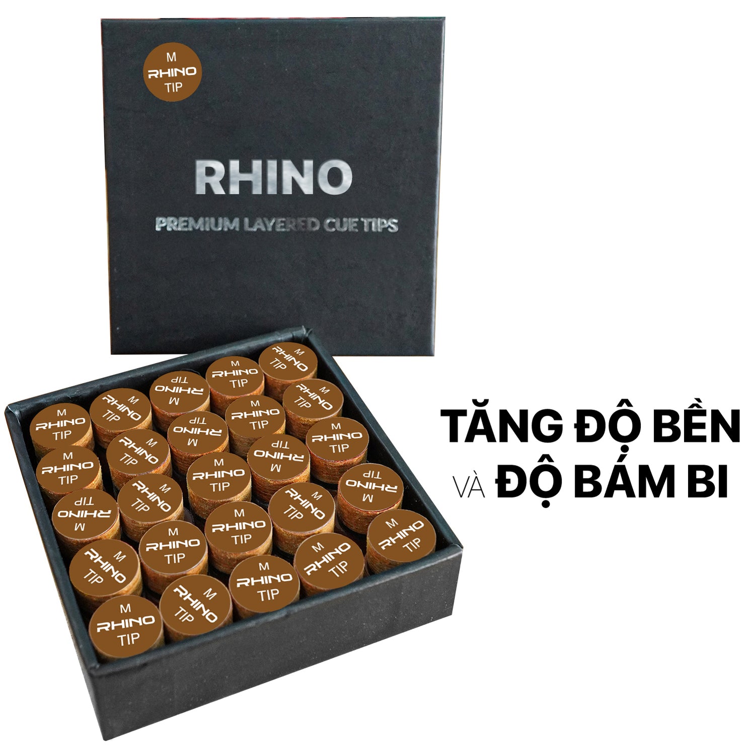 Đầu Cơ Rhino Tip - Brown